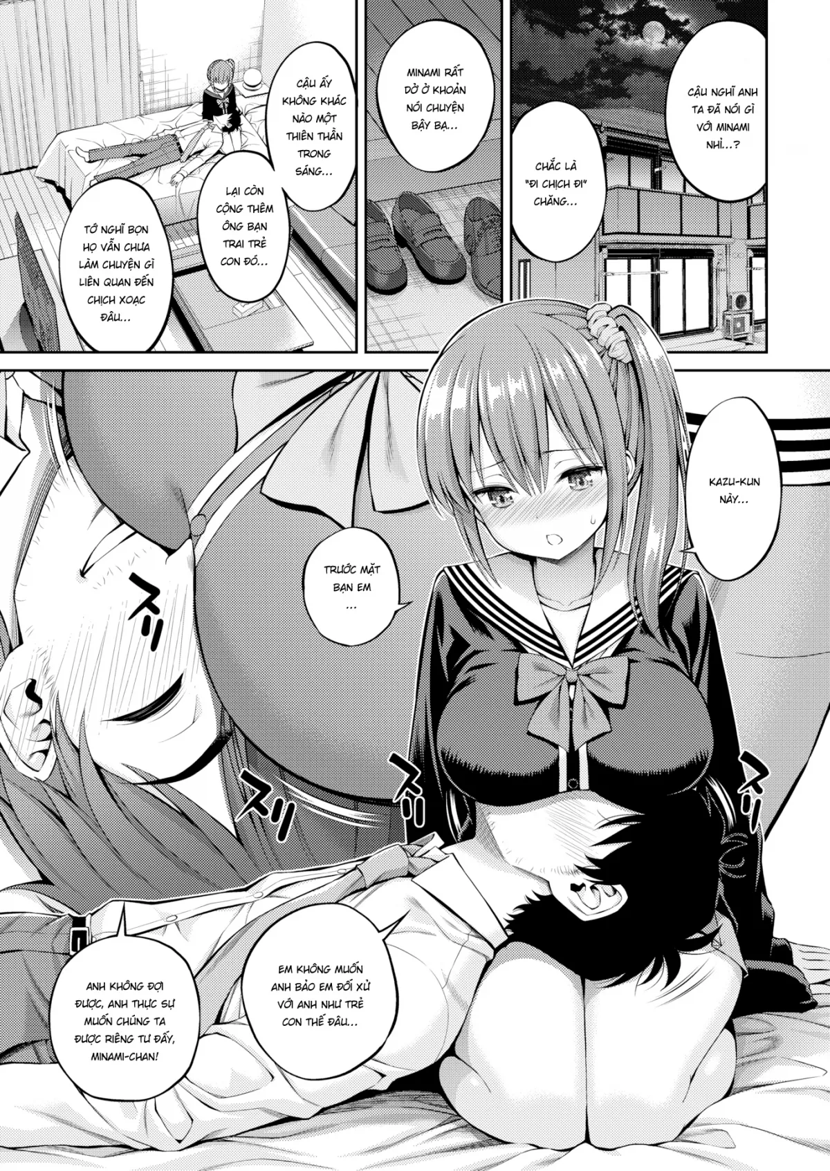 HentaiVN.net - Ảnh 5 - Làm hư cô bạn gái [Spoiled Little Baby] - Chap 1