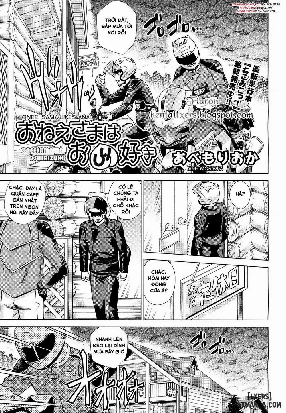 HentaiVN.net - Ảnh 1 - Onee-sama Likes Anal - Chap 1