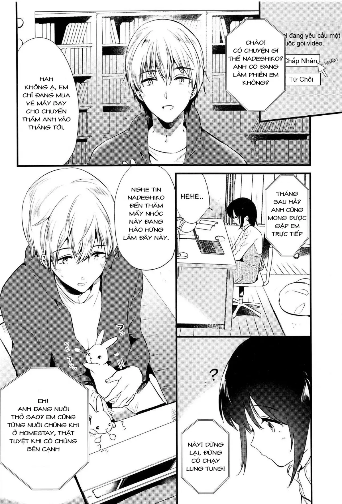 HentaiVN.net - Ảnh 4 - Homestay ~Hatsujou Sex~ [ホームステイ～発情セックス～] - Chap 1
