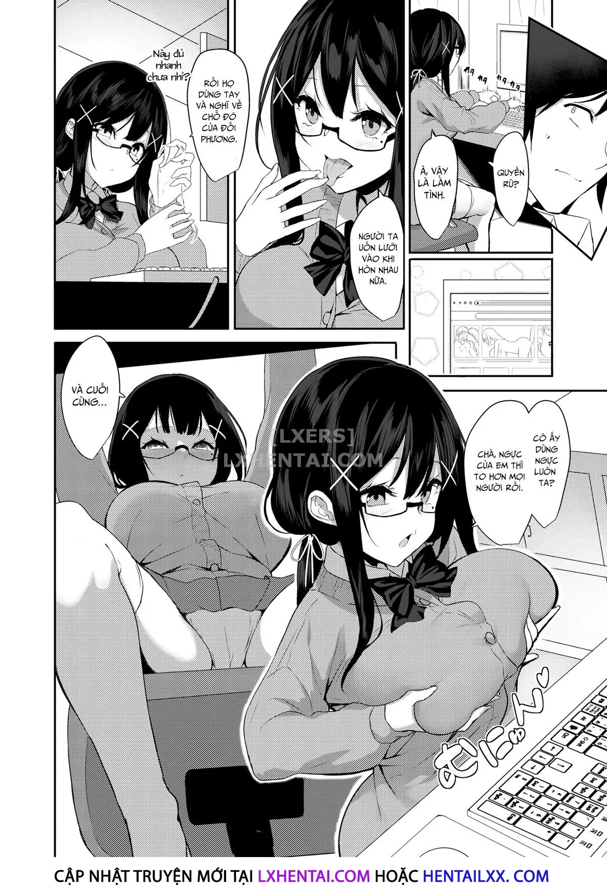 HentaiVN.net - Ảnh 6 - Curious! ♪ Yoshino-chan Mounts Up [Comic Shitsurakuten 2021-01] - Chap 1