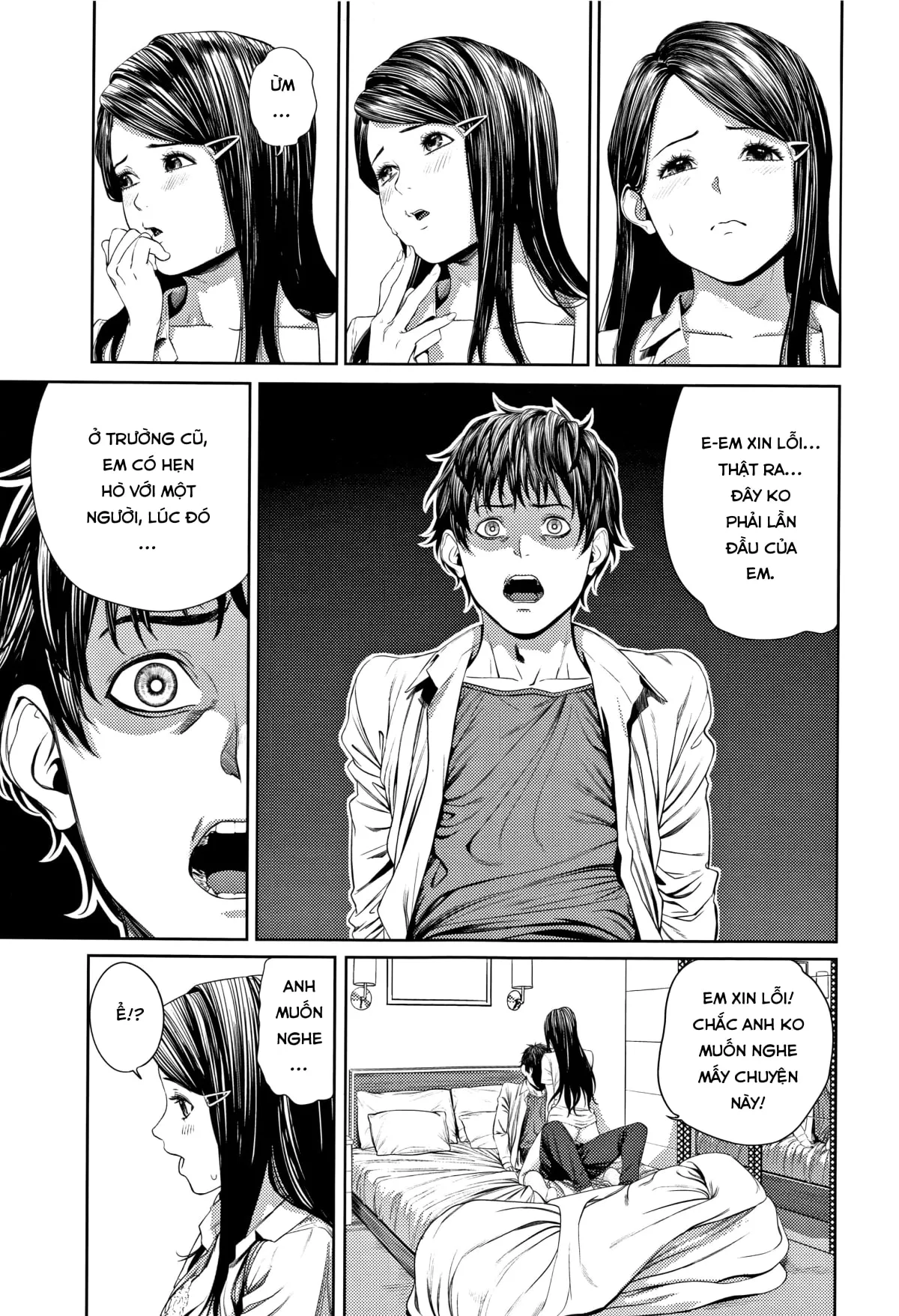 HentaiVN.net - Ảnh 8 - Hajimete No... - Chap 1