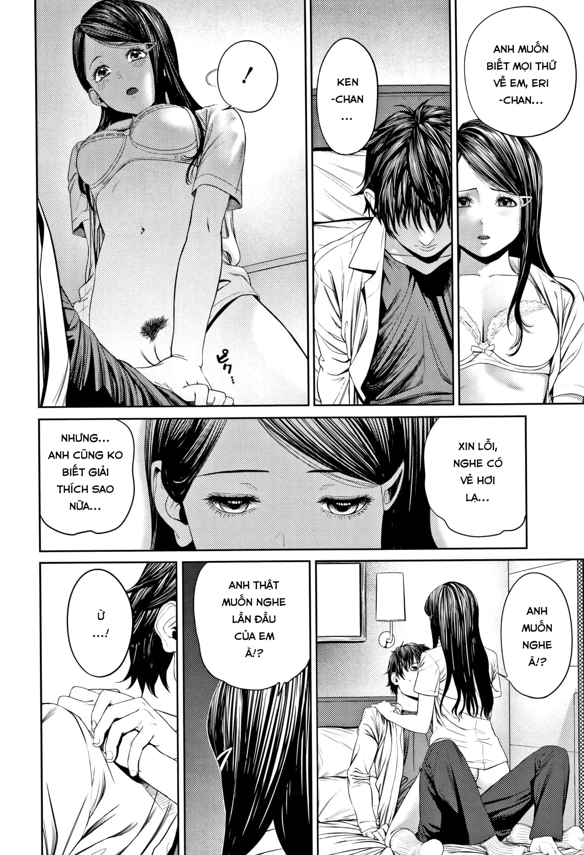 HentaiVN.net - Ảnh 9 - Hajimete No... - Chap 1