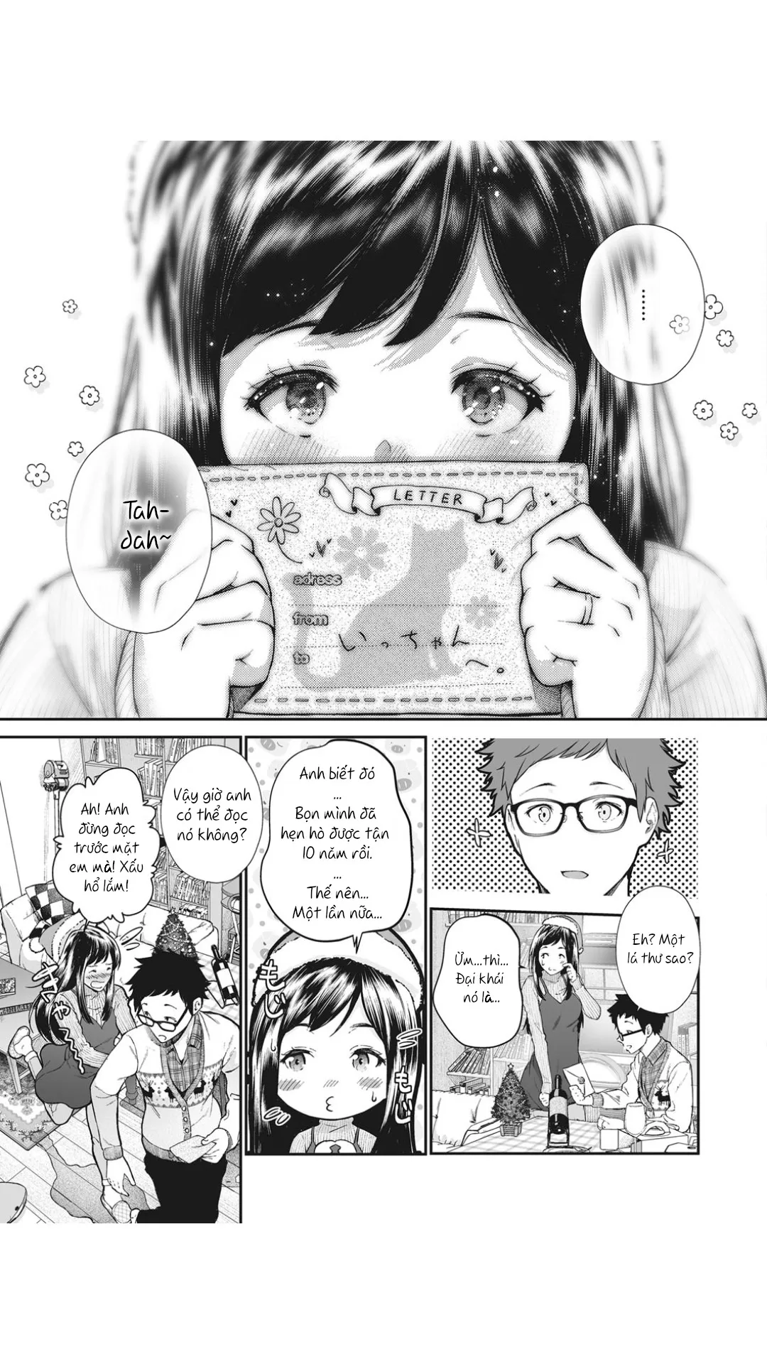 HentaiVN.net - Ảnh 4 - Em Sẽ Lấy Anh Chứ? [Anniversary, Kinenbi] - Chap 1