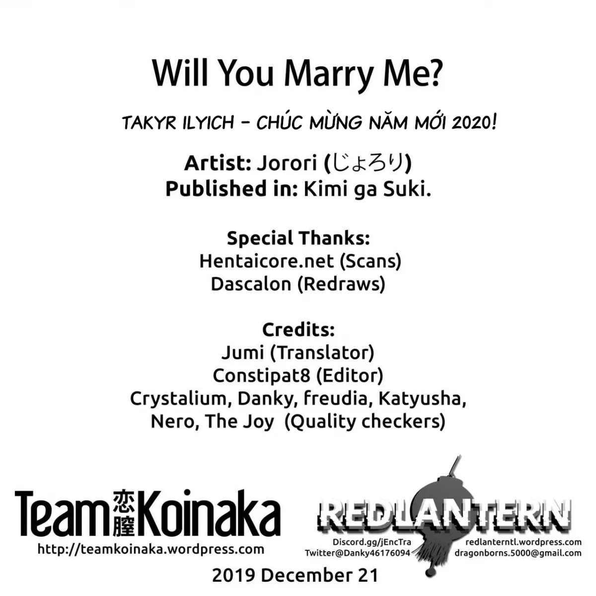 HentaiVN.net - Ảnh 8 - Em Sẽ Lấy Anh Chứ? [Anniversary, Kinenbi] - Chap 2