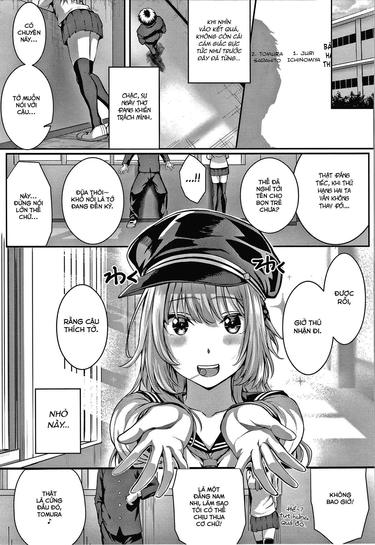 HentaiVN.net - Ảnh 37 - Tomura Và Juri [Tomura to Juri + Sono Ato; Tomura and Juri + ~After That~ (Hatsukoi Jikan); トムラとジュリ＋～そ・の・後～] - Chap 1