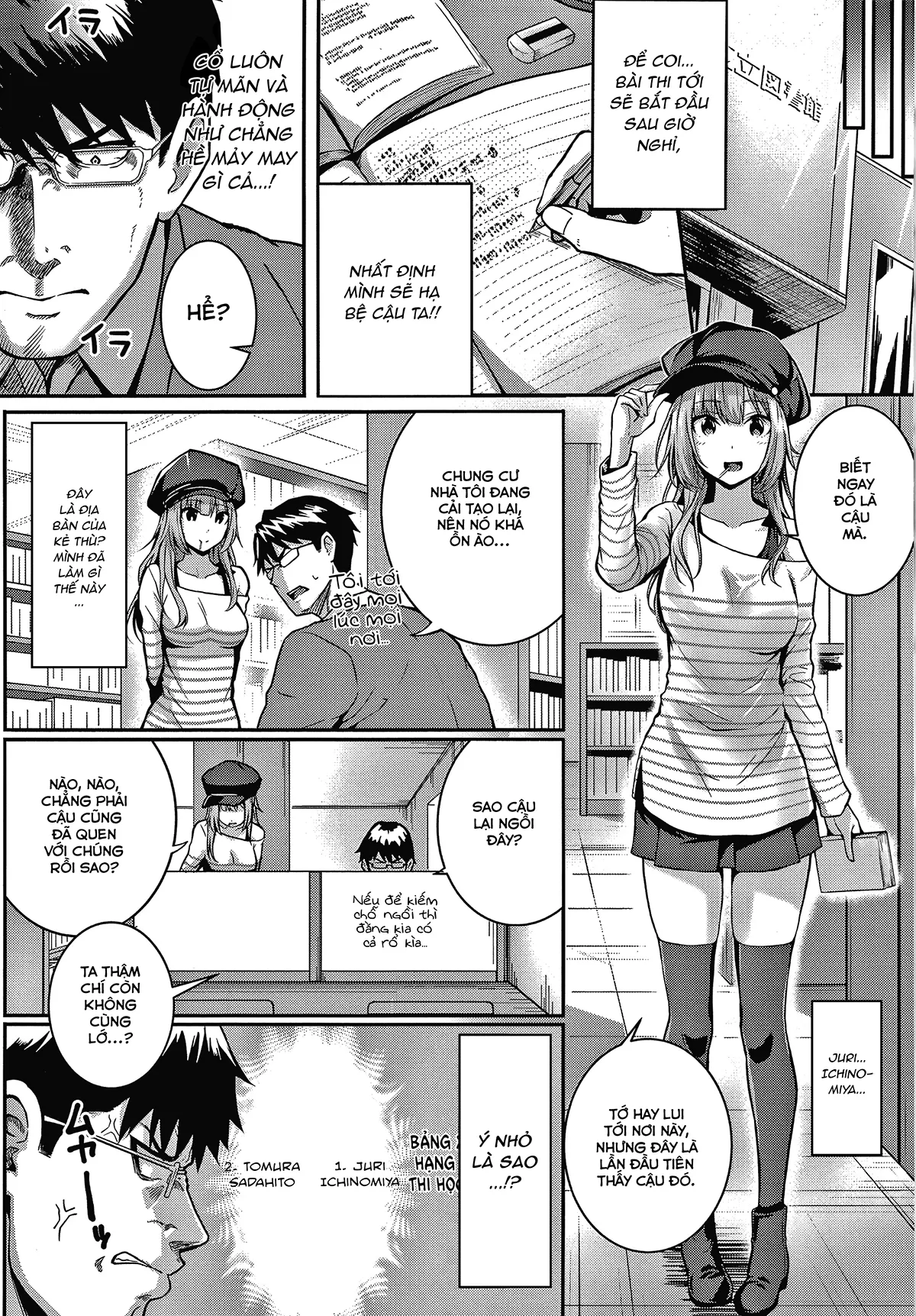 HentaiVN.net - Ảnh 4 - Tomura Và Juri [Tomura to Juri + Sono Ato; Tomura and Juri + ~After That~ (Hatsukoi Jikan); トムラとジュリ＋～そ・の・後～] - Chap 1