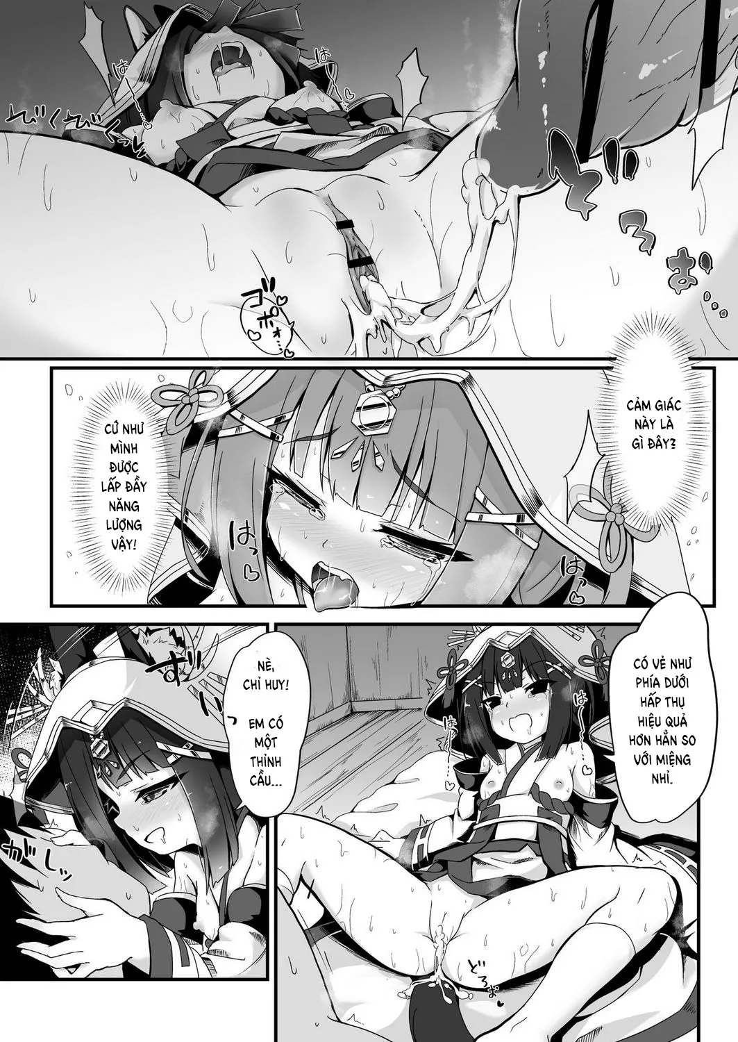 HentaiVN.net - Ảnh 13 - First Night in the Wedding Dress (Azur Lane) [Kekkon Ishou de Shinkon Shoya] - Chap 1