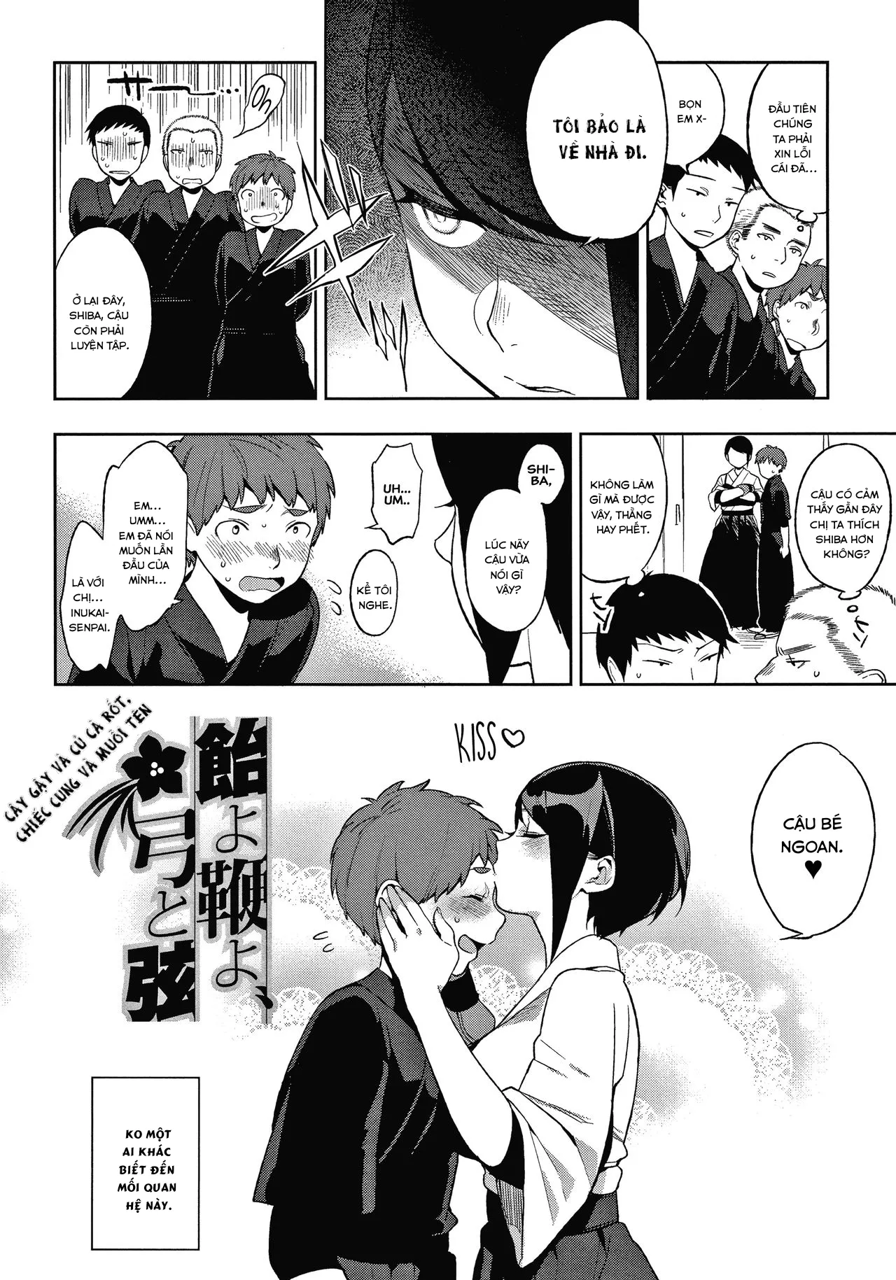 HentaiVN.net - Ảnh 3 - Cây gậy và củ cà rốt, chiếc cung và mũi tên [Ame yo Muchi yo, Yumi to Gen | Carrots and Sticks, Bows and Arrows] - Chap 1