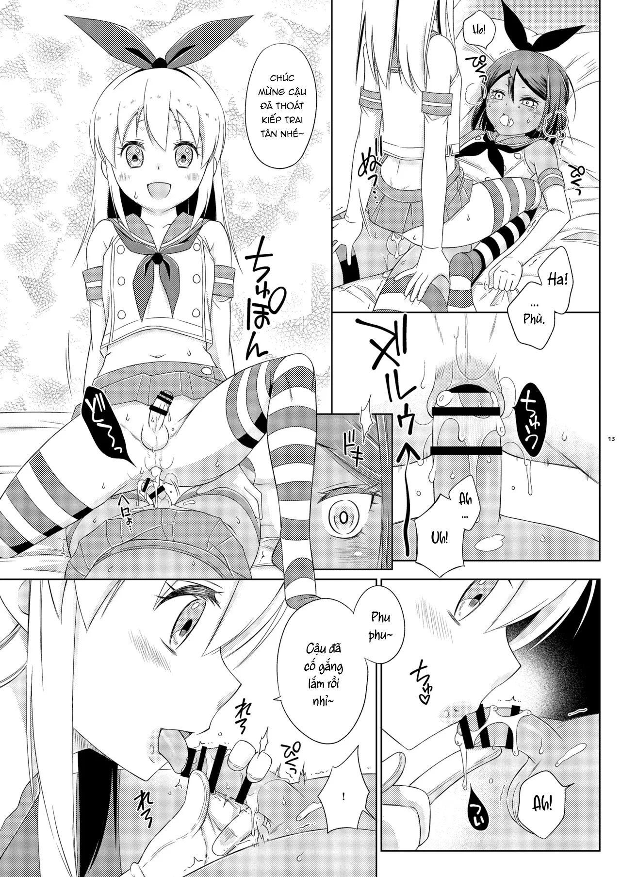 HentaiVN.net - Ảnh 15 - Người cùng Cosplay để chơi sếch gay lại chính là học trò mình [Off-Pako Josou Cos Homo Sex no Aite ga Oshiego datta Ken] - Chap 1