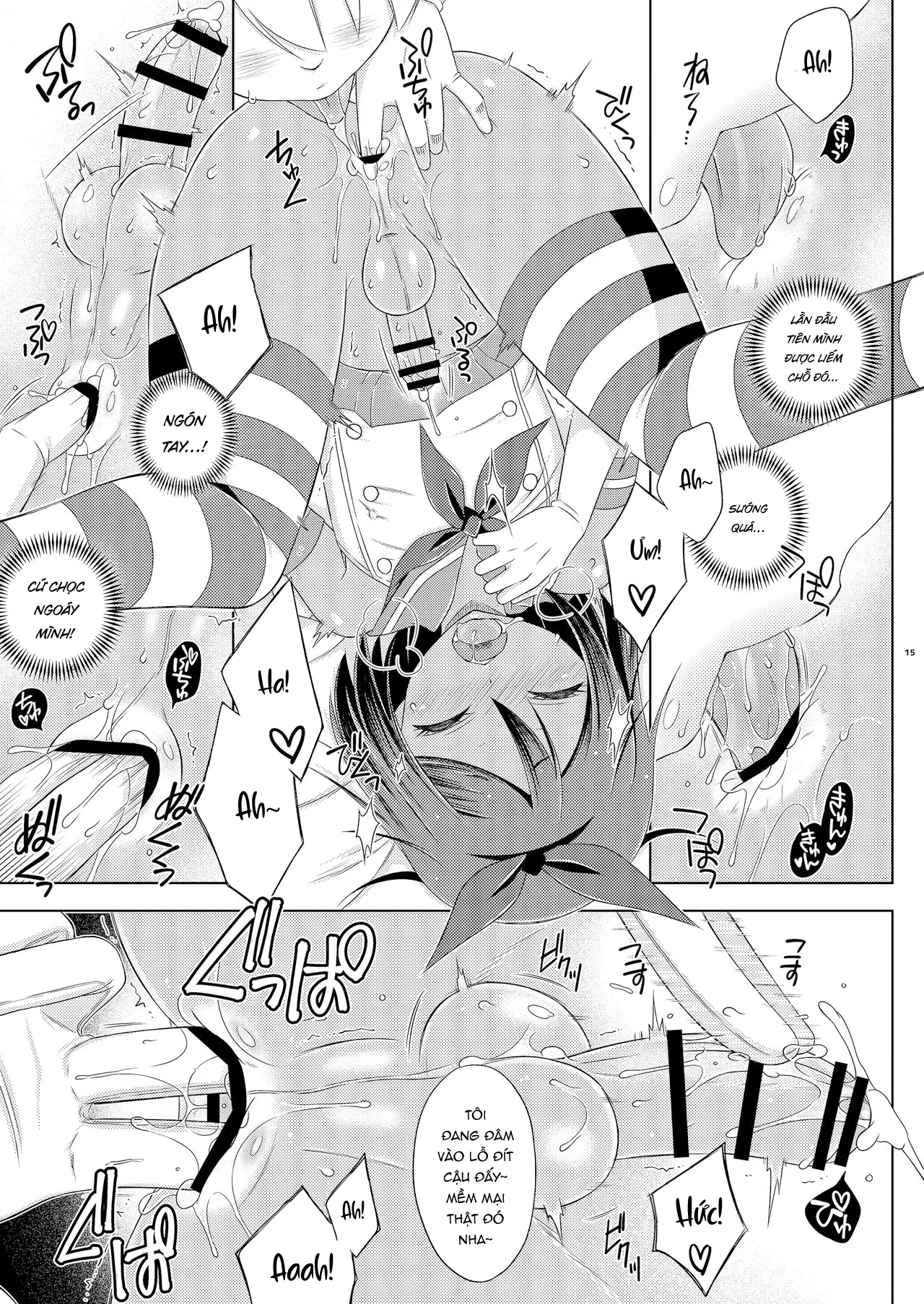 HentaiVN.net - Ảnh 17 - Người cùng Cosplay để chơi sếch gay lại chính là học trò mình [Off-Pako Josou Cos Homo Sex no Aite ga Oshiego datta Ken] - Chap 1