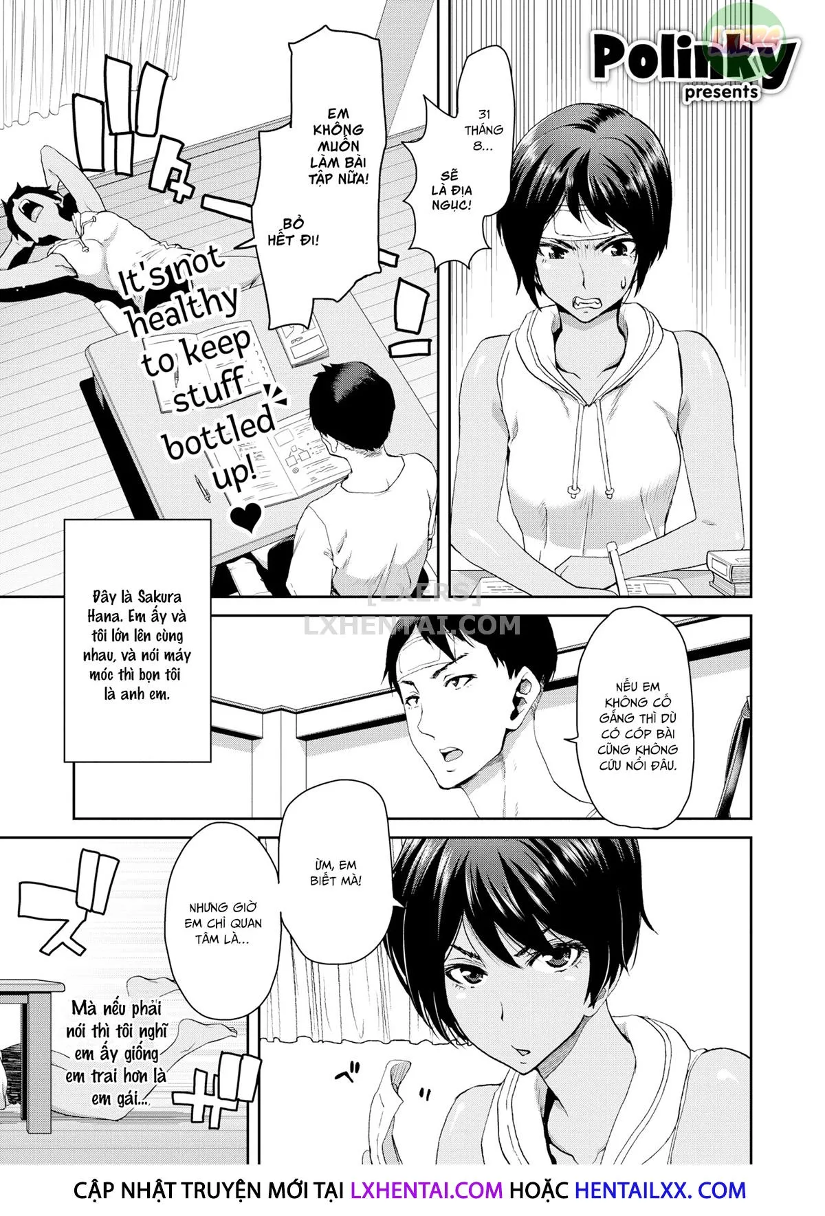 HentaiVN.net - Ảnh 2 - Ngay cả khi kỳ nghỉ hè kết thúc - Chap 1