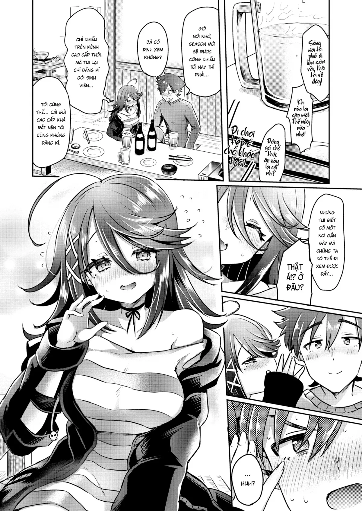 HentaiVN.net - Ảnh 4 - Say ❤ nhiễm [Tipsy Infection ❤] - Chap 1