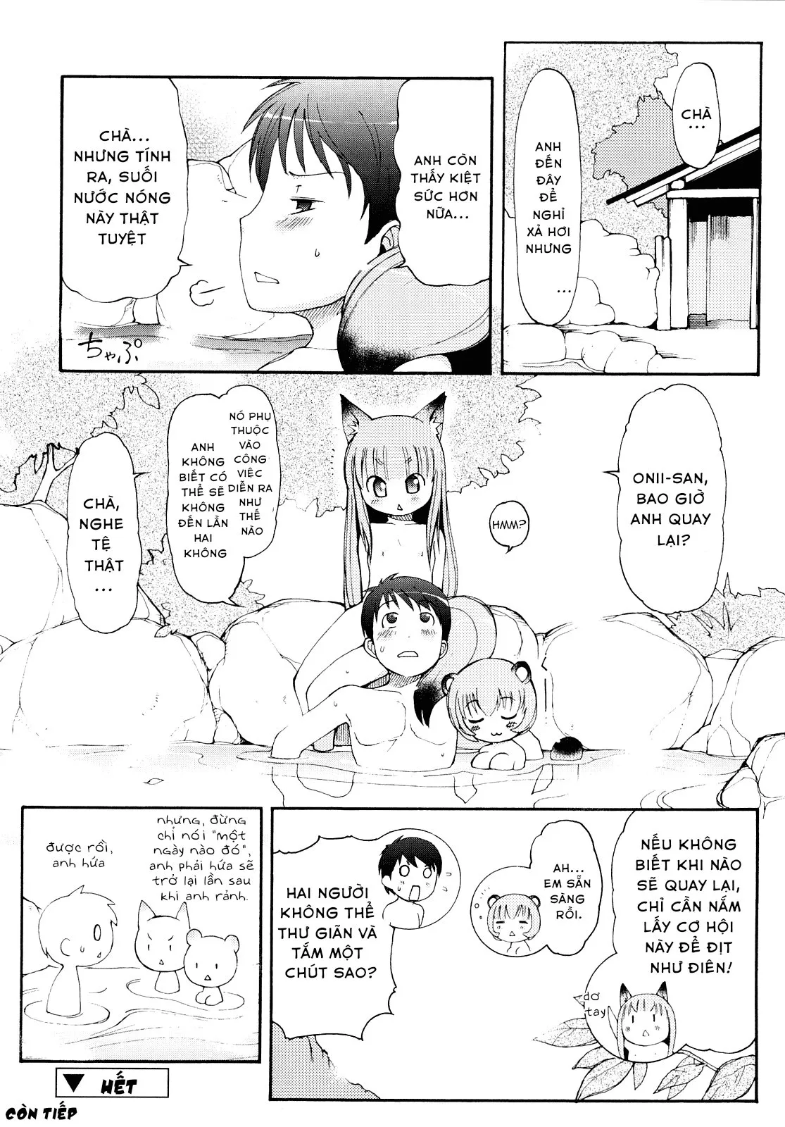 HentaiVN.net - Ảnh 16 - Kemomimi Onsen e Youkoso - Chap 1