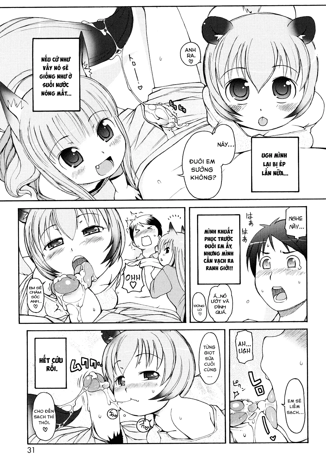 HentaiVN.net - Ảnh 10 - Kemomimi Onsen e Youkoso - Chap 2