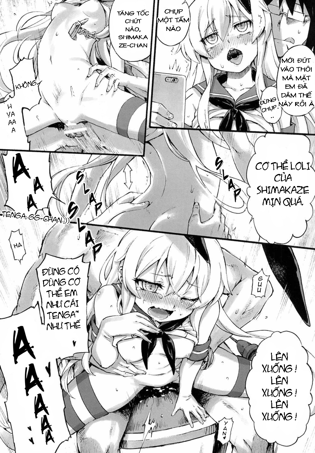 HentaiVN.net - Ảnh 17 - Shimakaze-chan's Overtime (Kancolle) [Shimakaze-Chan No Zangyou; 島風ちゃんの残業] - Chap 1