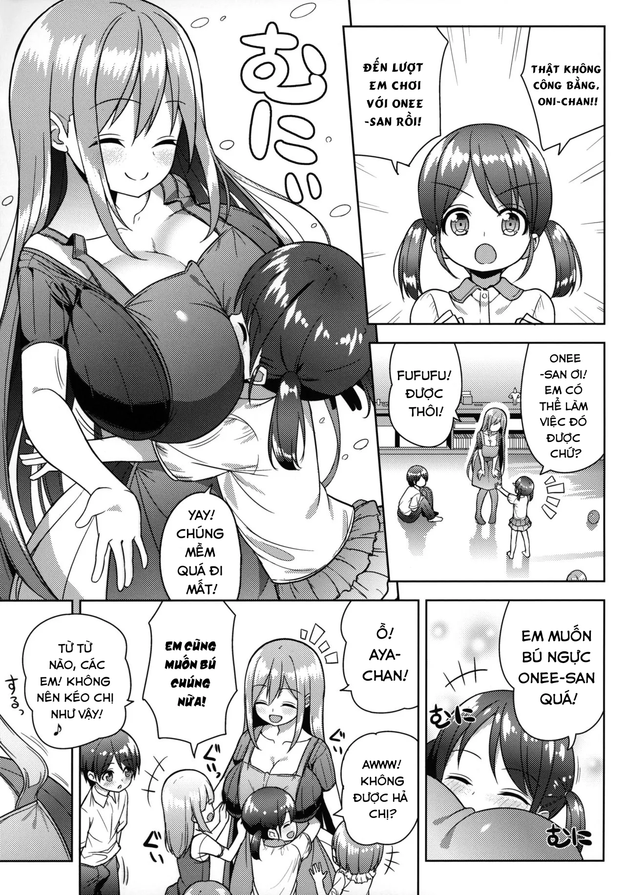 HentaiVN.net - Ảnh 6 - Em muốn được Onee-san cưng chiều! [Onee-san ni Amaetai] - Chap 1