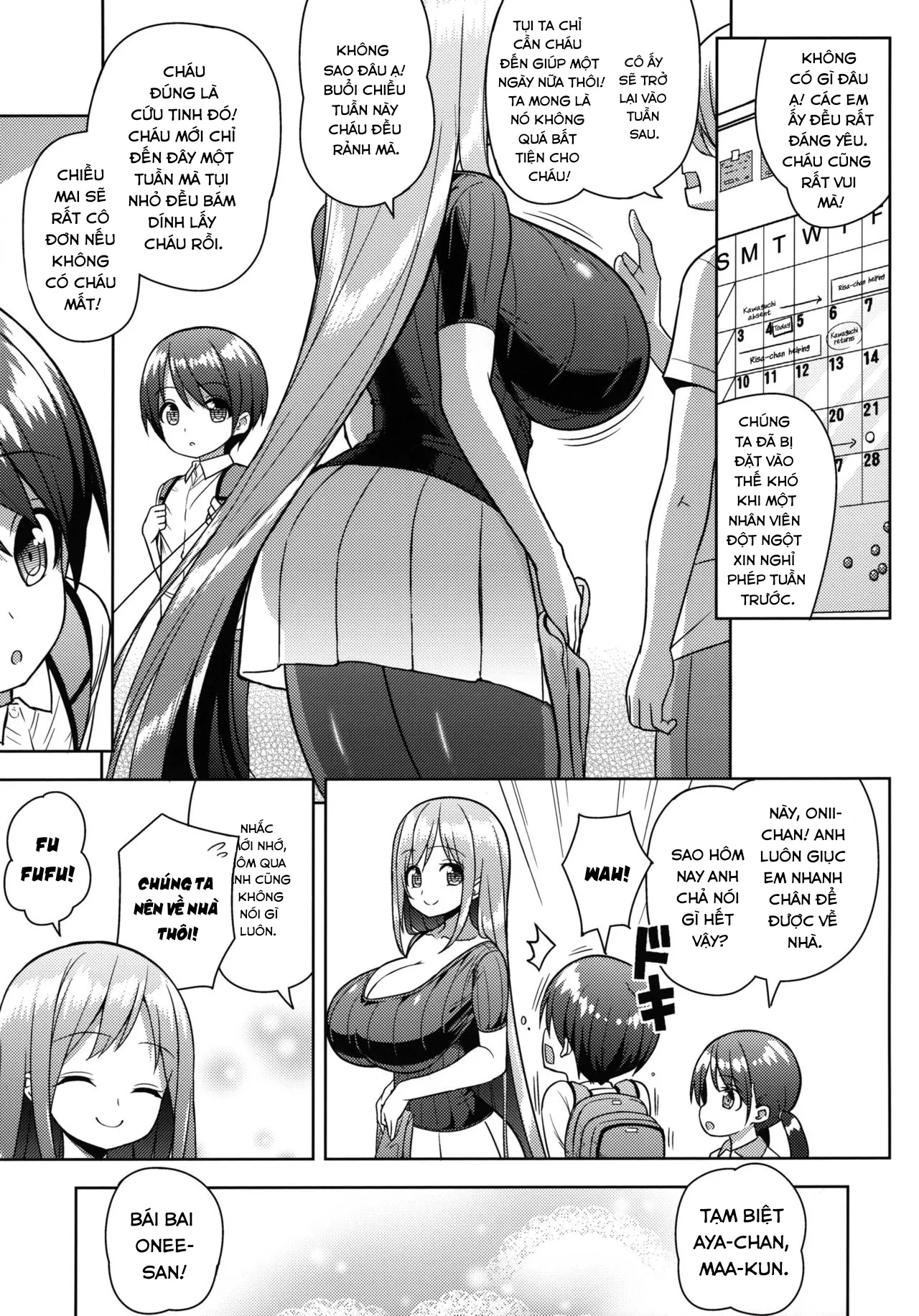 HentaiVN.net - Ảnh 8 - Em muốn được Onee-san cưng chiều! [Onee-san ni Amaetai] - Chap 1