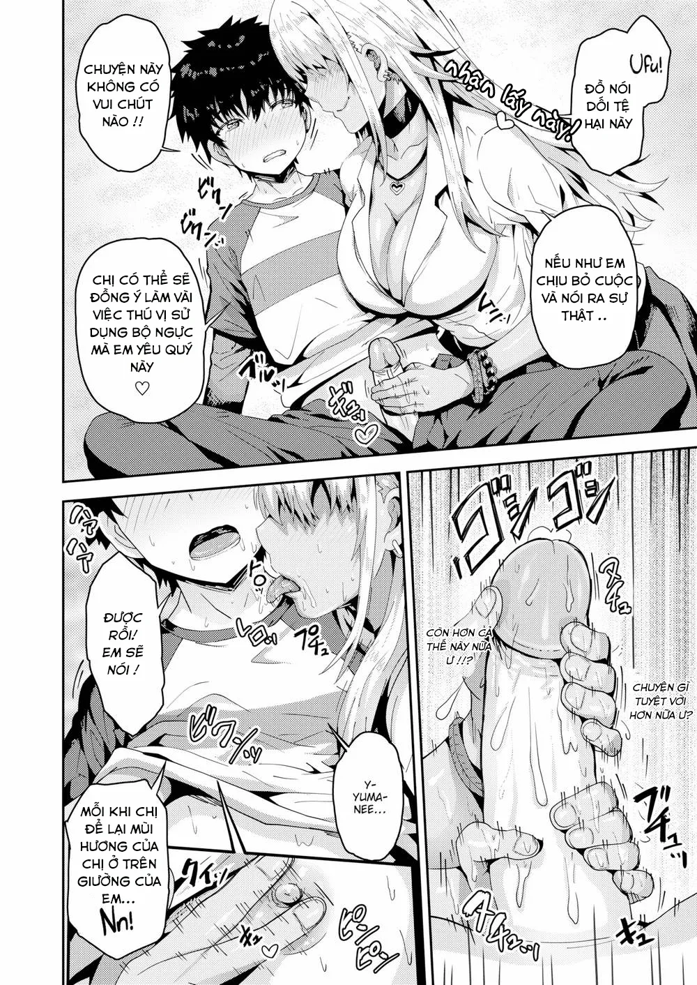 HentaiVN.net - Ảnh 6 - Tonari no Bitch Gal to Junjou Shounen [The Slut Next Door & The Naive Young Boy; Tonari no Bitch Gal to Josou Shounen] - Chap 1