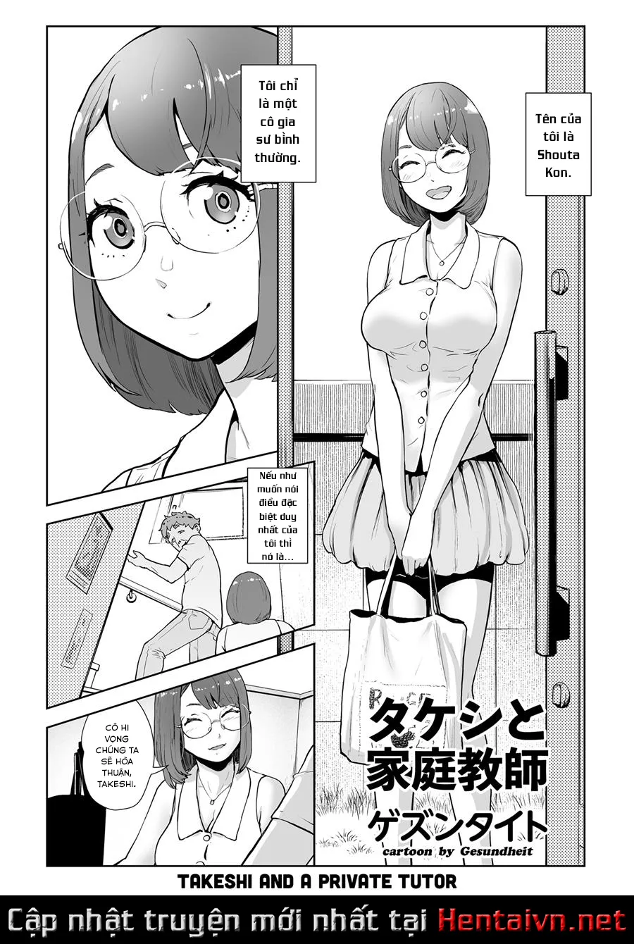 HentaiVN.net - Ảnh 3 - Takeshi And A Private Tutor - Chap 1