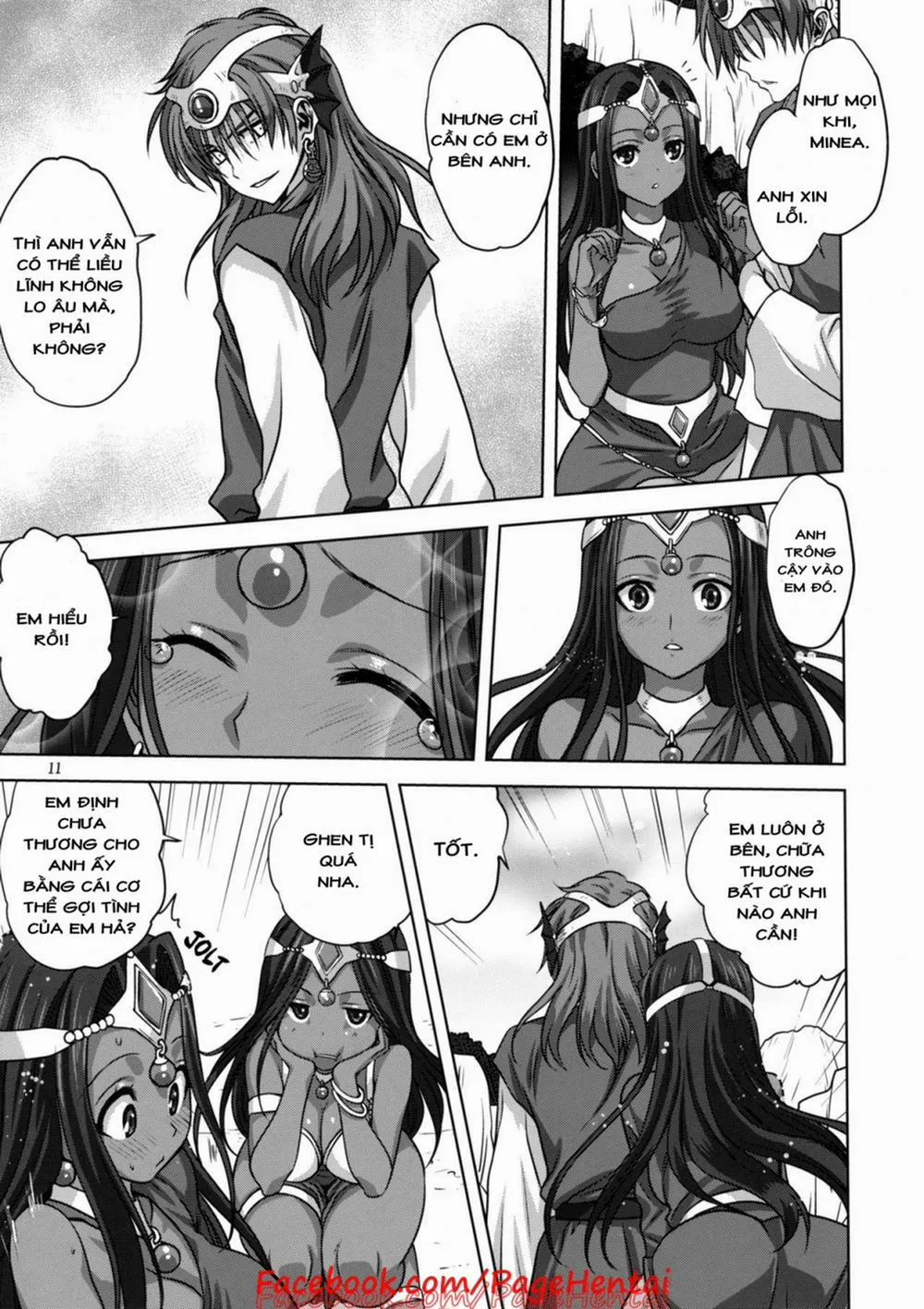 HentaiVN.net - Ảnh 11 - Anata ga Watashi no Yuusha-sama (Dragon Quest IV) - Chap 1