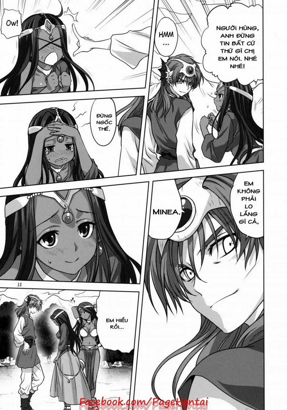HentaiVN.net - Ảnh 13 - Anata ga Watashi no Yuusha-sama (Dragon Quest IV) - Chap 1