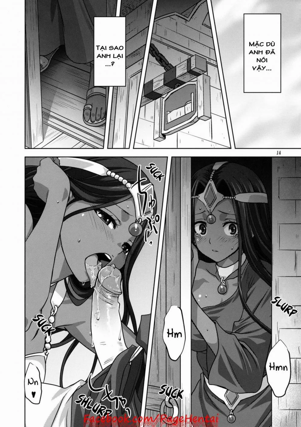 HentaiVN.net - Ảnh 14 - Anata ga Watashi no Yuusha-sama (Dragon Quest IV) - Chap 1