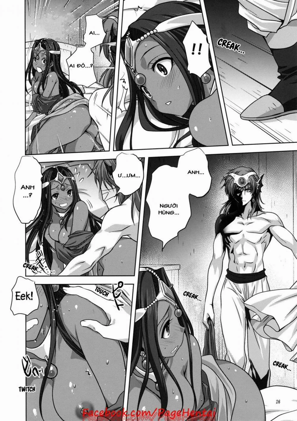 HentaiVN.net - Ảnh 26 - Anata ga Watashi no Yuusha-sama (Dragon Quest IV) - Chap 1