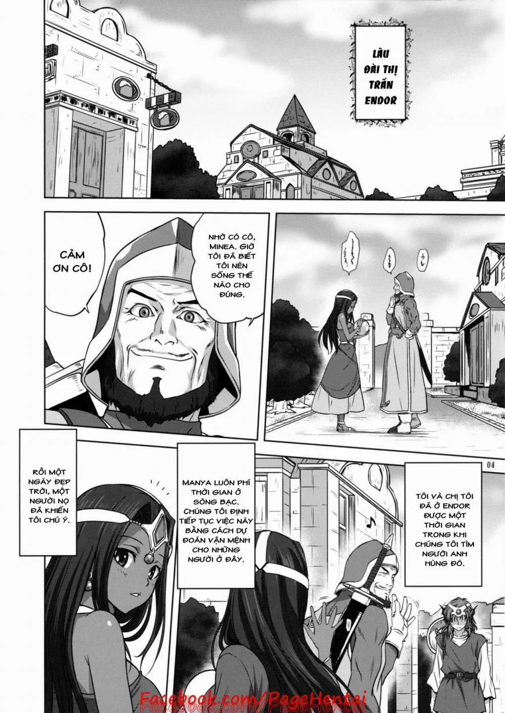 HentaiVN.net - Ảnh 4 - Anata ga Watashi no Yuusha-sama (Dragon Quest IV) - Chap 1