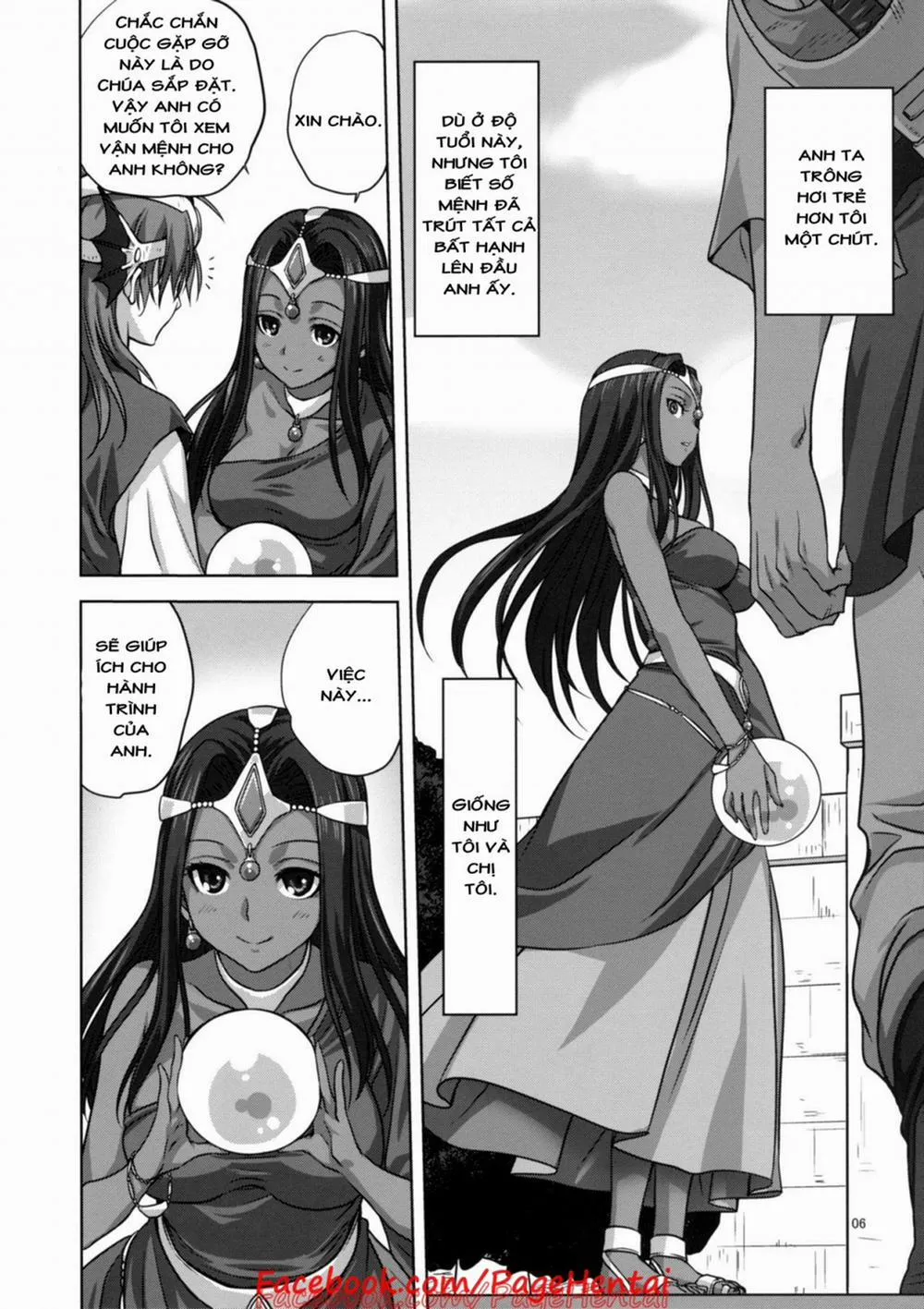 HentaiVN.net - Ảnh 6 - Anata ga Watashi no Yuusha-sama (Dragon Quest IV) - Chap 1