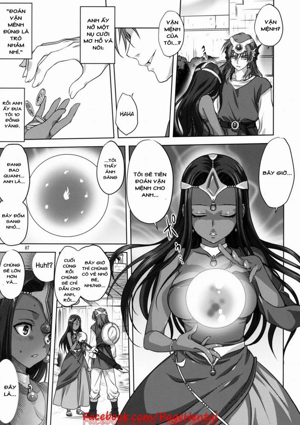HentaiVN.net - Ảnh 7 - Anata ga Watashi no Yuusha-sama (Dragon Quest IV) - Chap 1