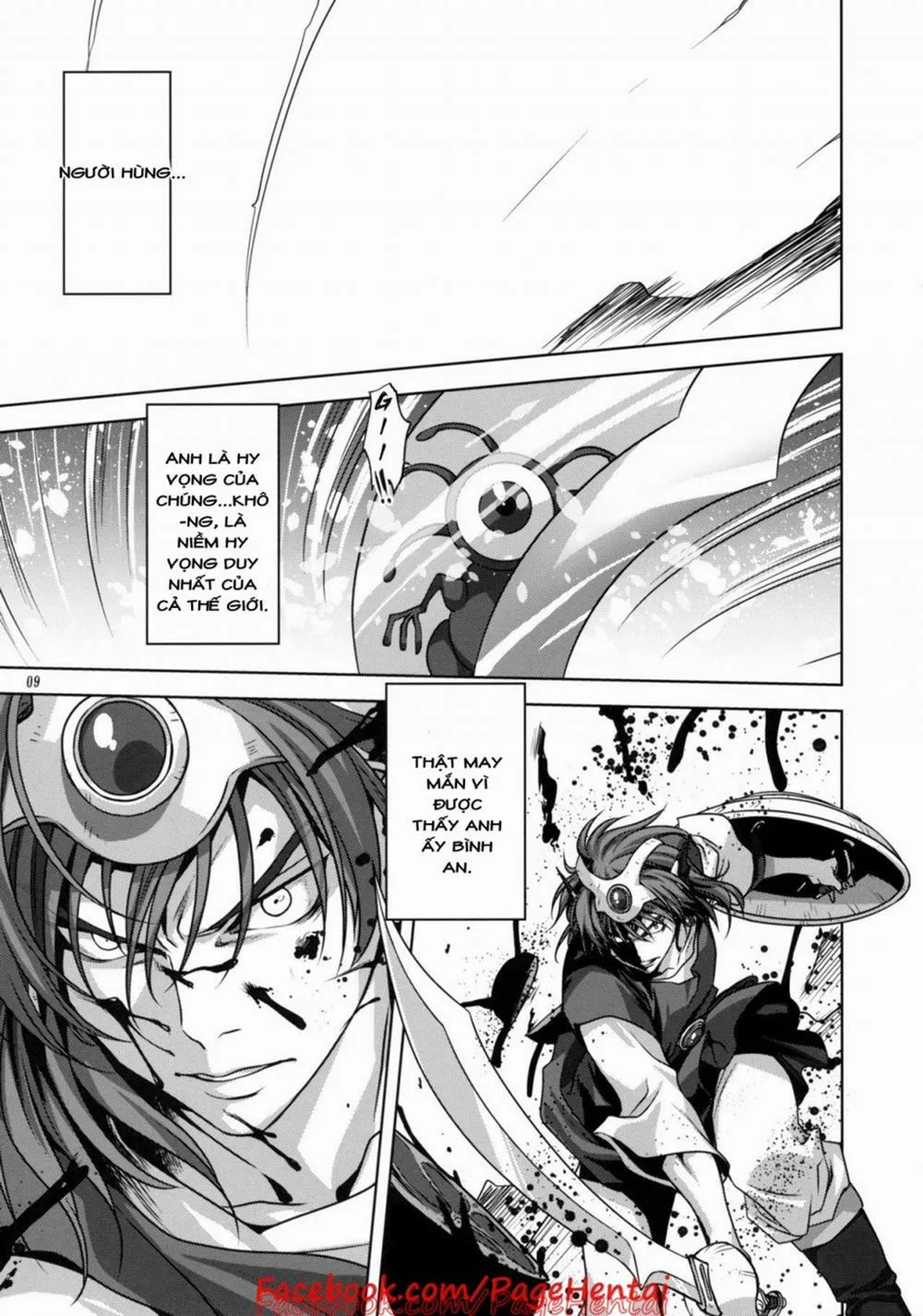 HentaiVN.net - Ảnh 9 - Anata ga Watashi no Yuusha-sama (Dragon Quest IV) - Chap 1