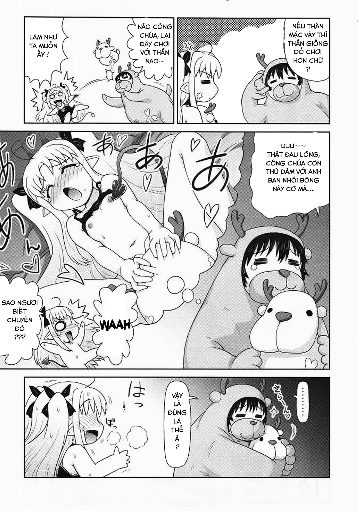HentaiVN.net - Ảnh 7 - Boku wa Lotte-sama no Omocha desu ga, Nani ka? (Astarotte no Omocha!) - Chap 1