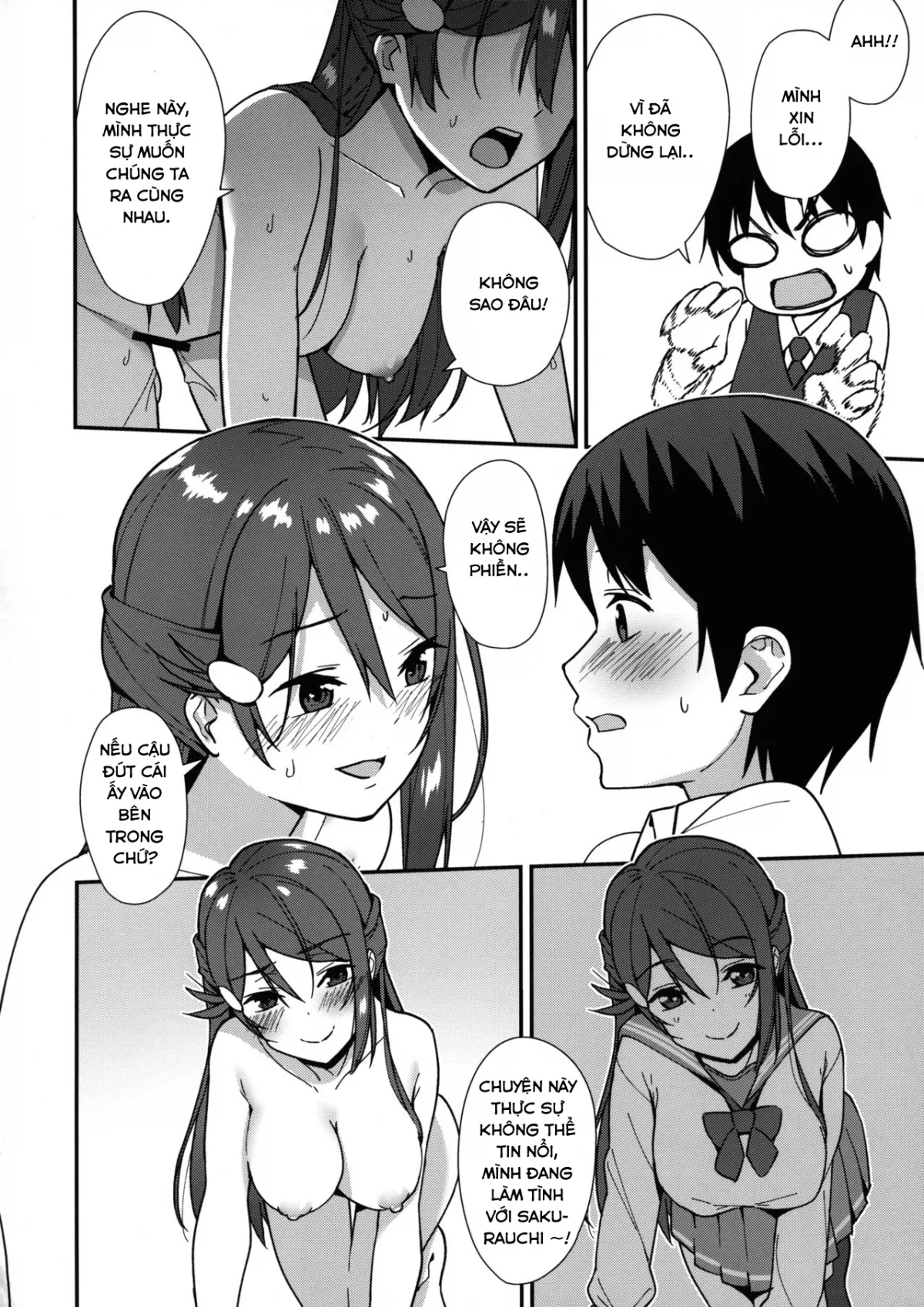 HentaiVN.net - Ảnh 16 - Kyou kara Hajimaru Sex Life - Start in my brand new SEX life. [今日から始まる共学性活] - Chap 1