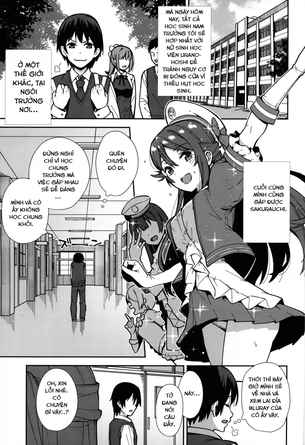 HentaiVN.net - Ảnh 3 - Kyou kara Hajimaru Sex Life - Start in my brand new SEX life. [今日から始まる共学性活] - Chap 1