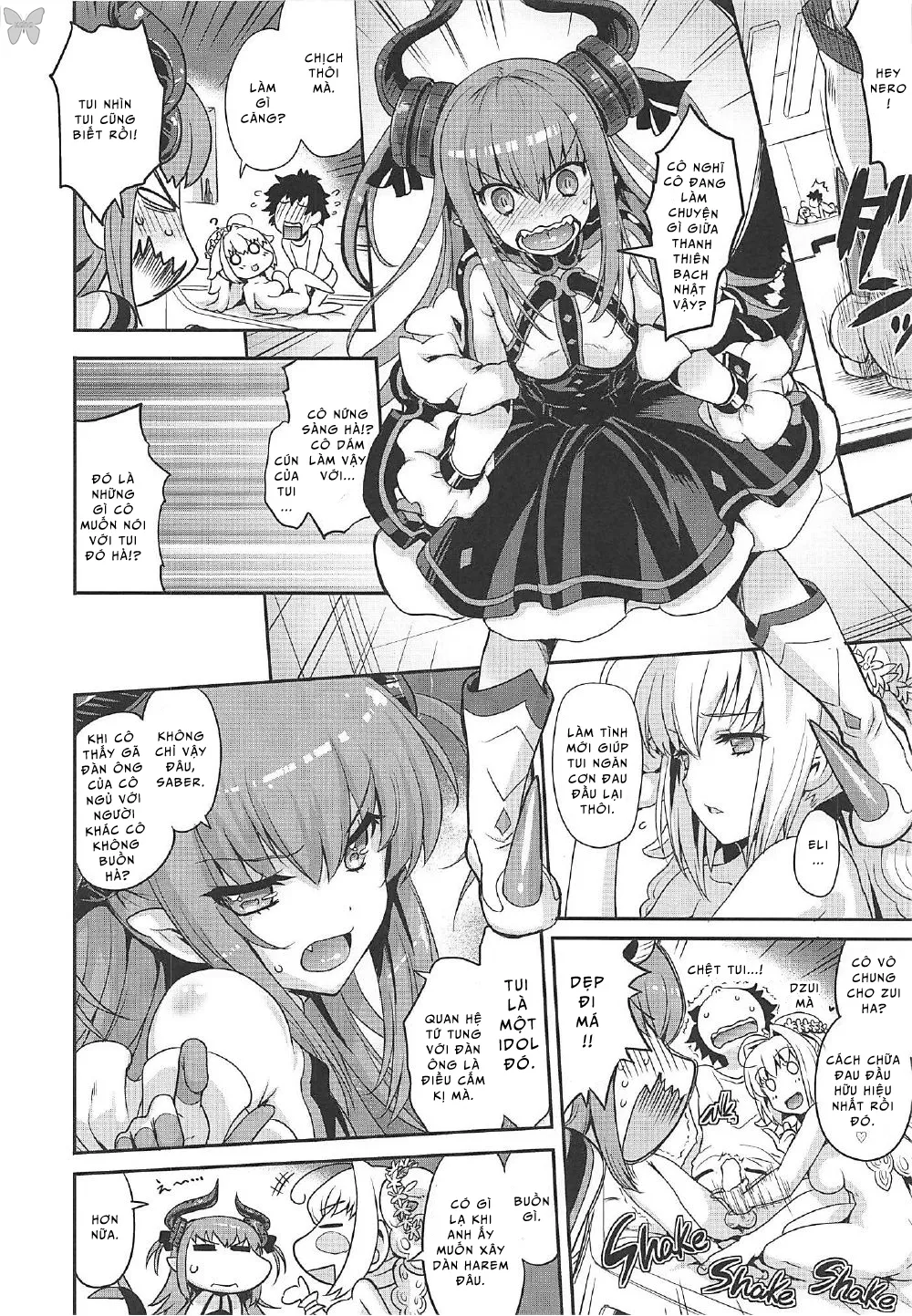 HentaiVN.net - Ảnh 16 - Aigetsu Tettou (Fate/Grand Order) [Do you like the lecherous bride requesting sex every day? (Fate/Grand Order)] - Chap 1