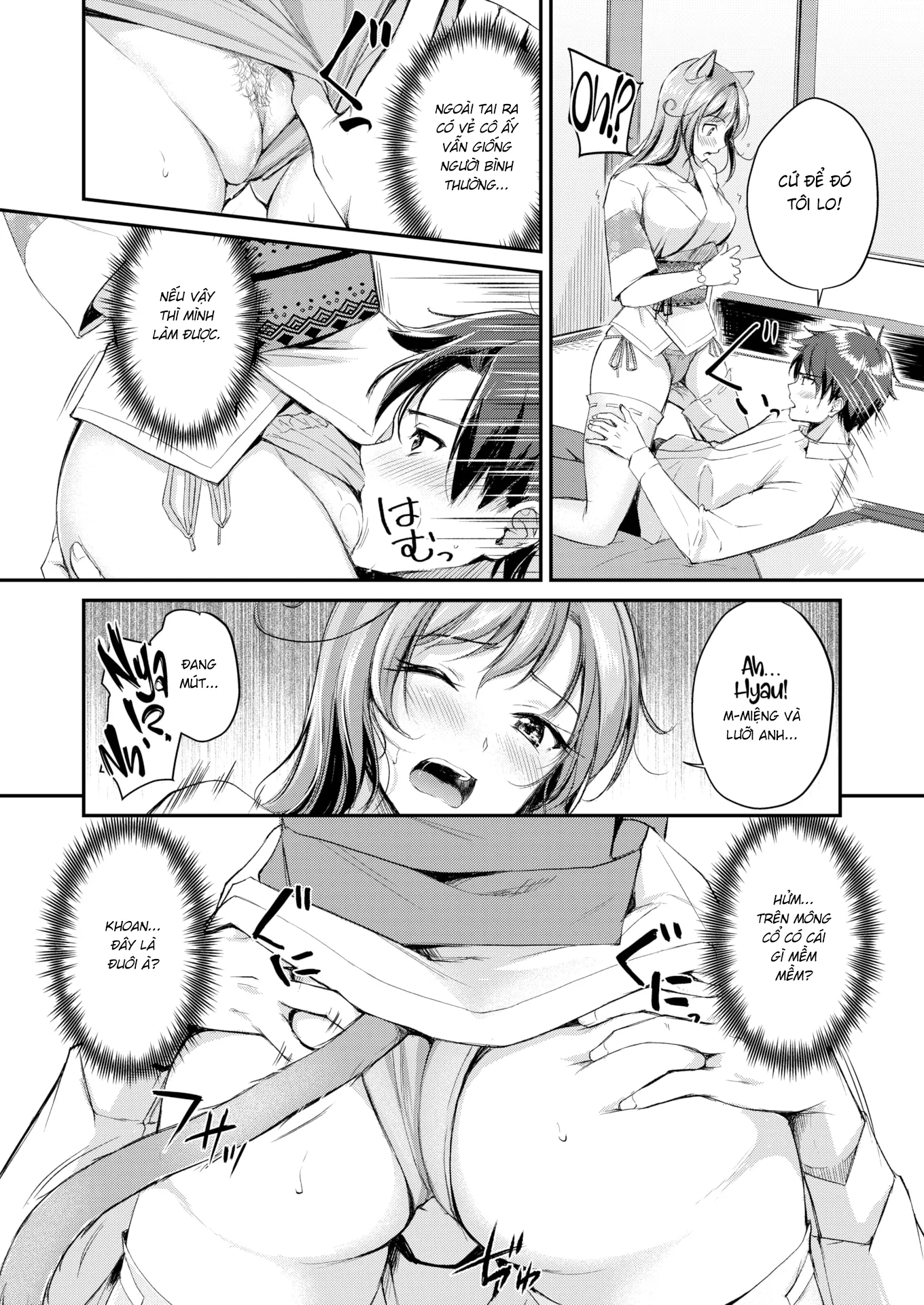 HentaiVN.net - Ảnh 12 - Nữ Tiên Tri Tai Thú - Chap 1
