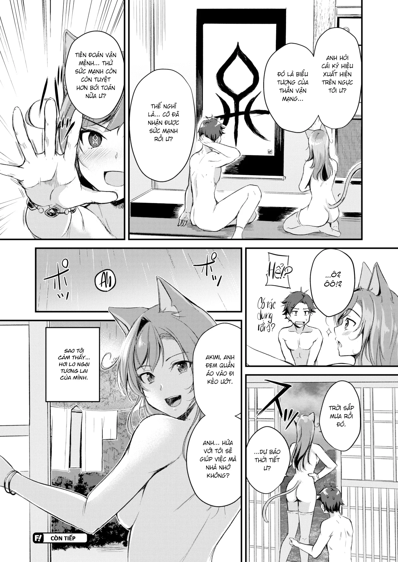 HentaiVN.net - Ảnh 24 - Nữ Tiên Tri Tai Thú - Chap 1