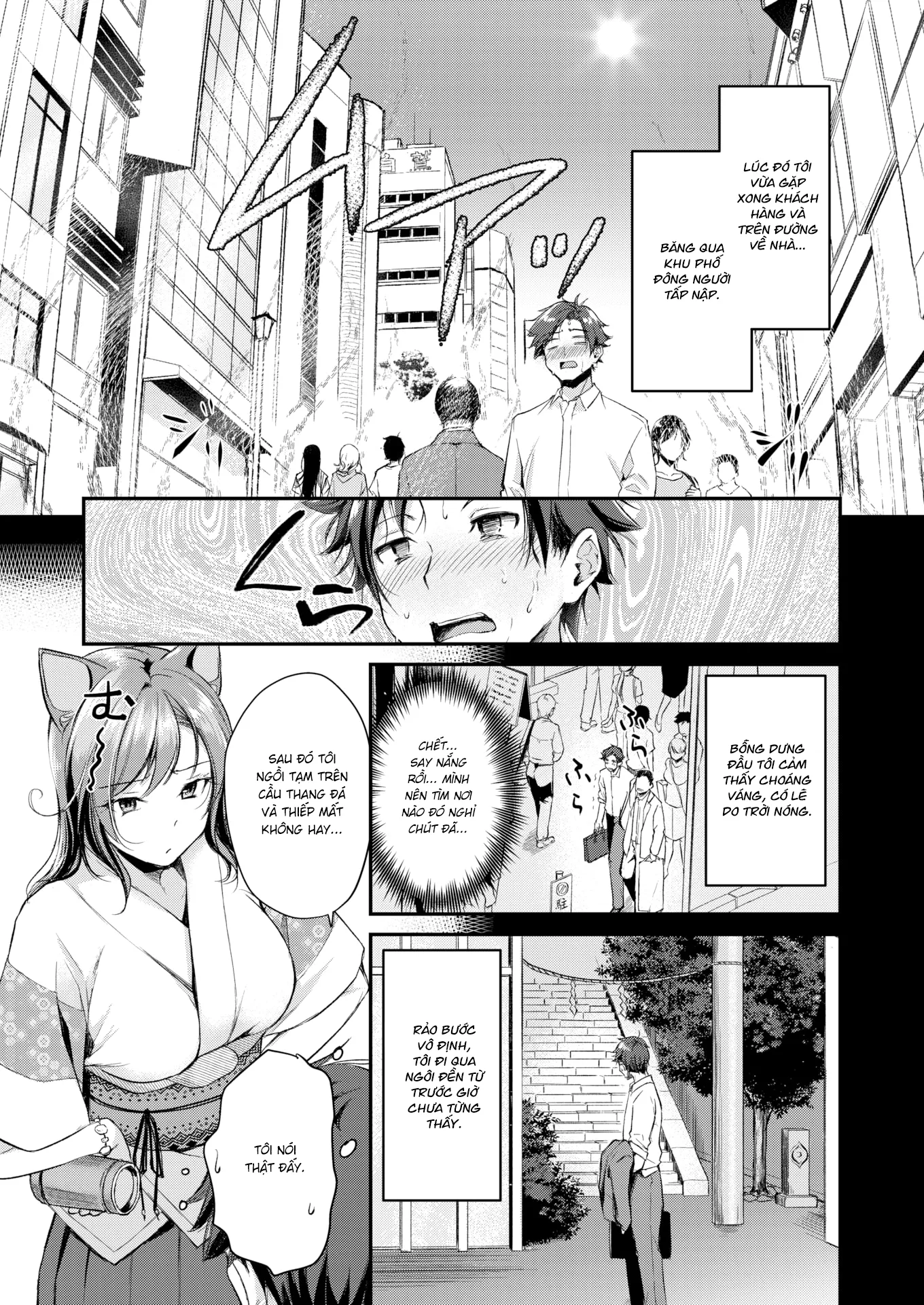 HentaiVN.net - Ảnh 3 - Nữ Tiên Tri Tai Thú - Chap 1