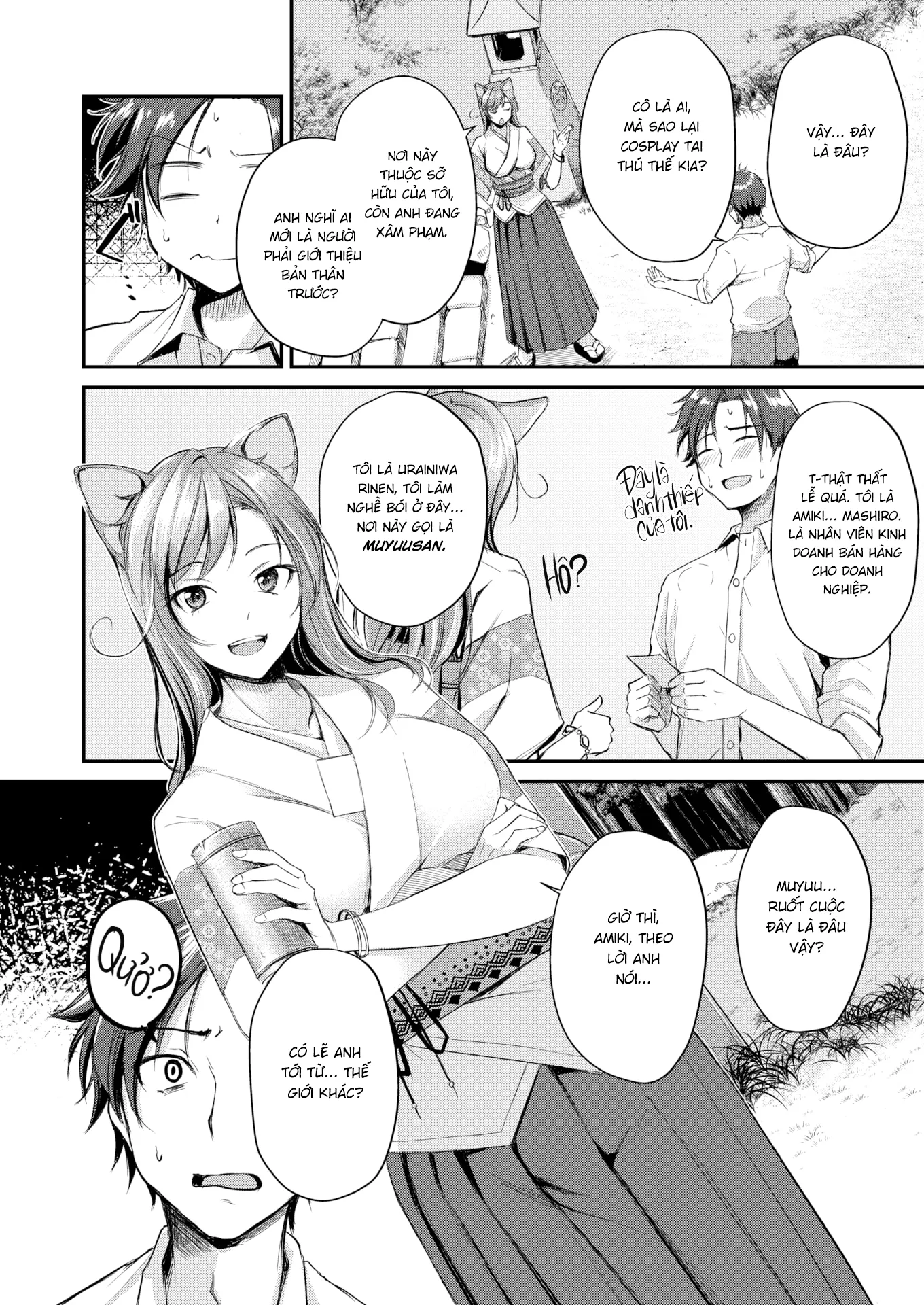 HentaiVN.net - Ảnh 4 - Nữ Tiên Tri Tai Thú - Chap 1