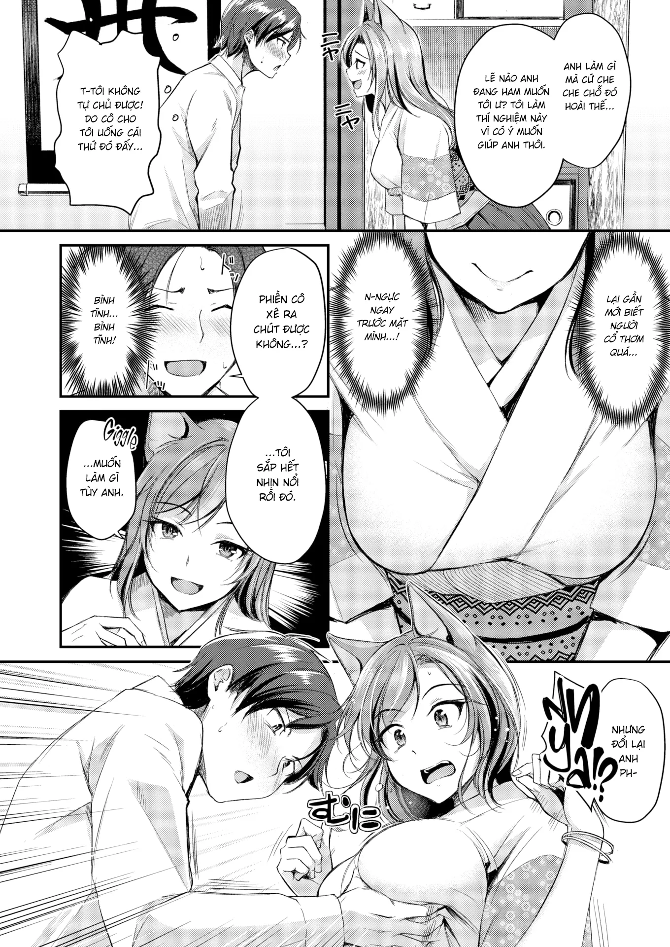 HentaiVN.net - Ảnh 8 - Nữ Tiên Tri Tai Thú - Chap 1