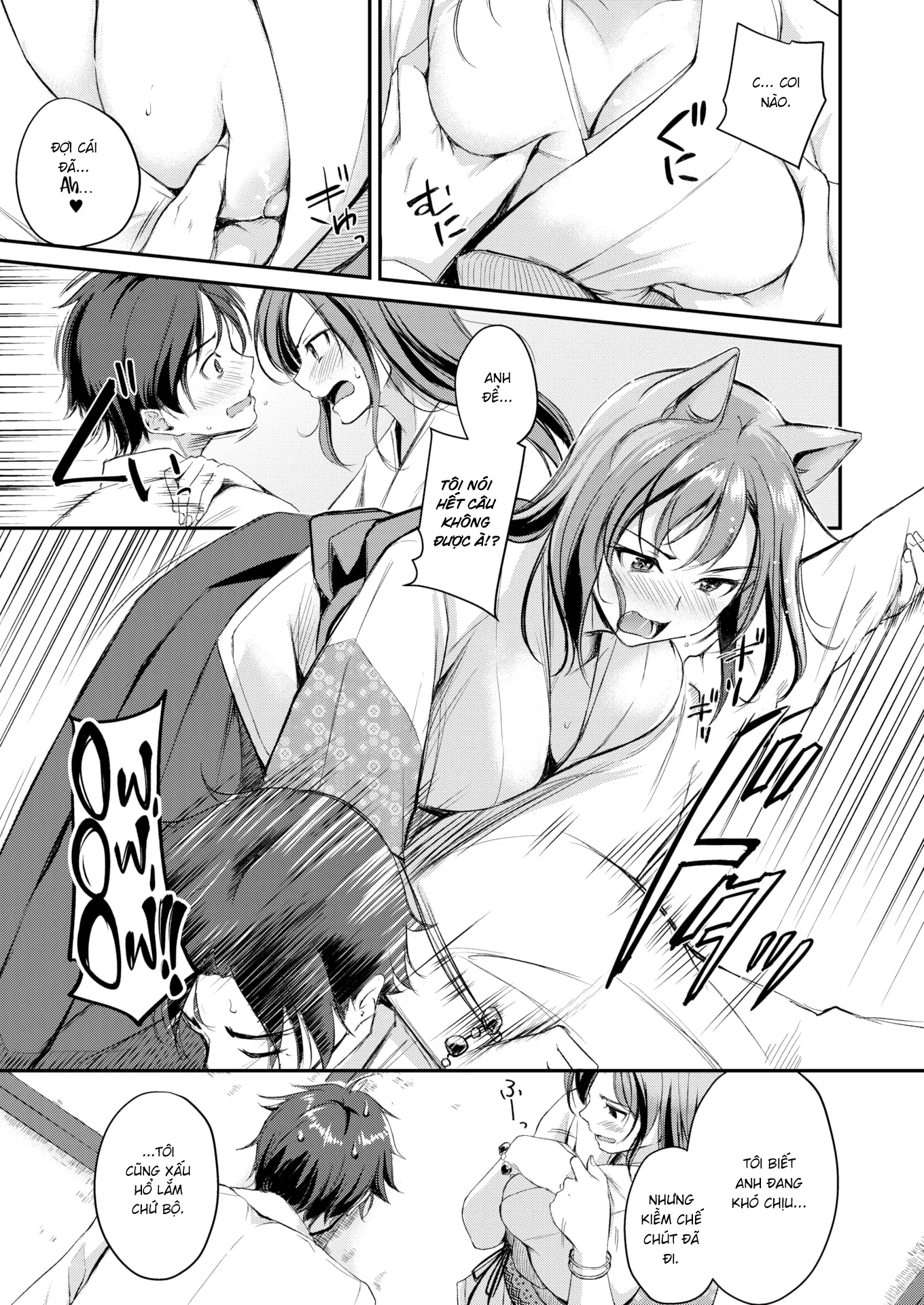 HentaiVN.net - Ảnh 9 - Nữ Tiên Tri Tai Thú - Chap 1