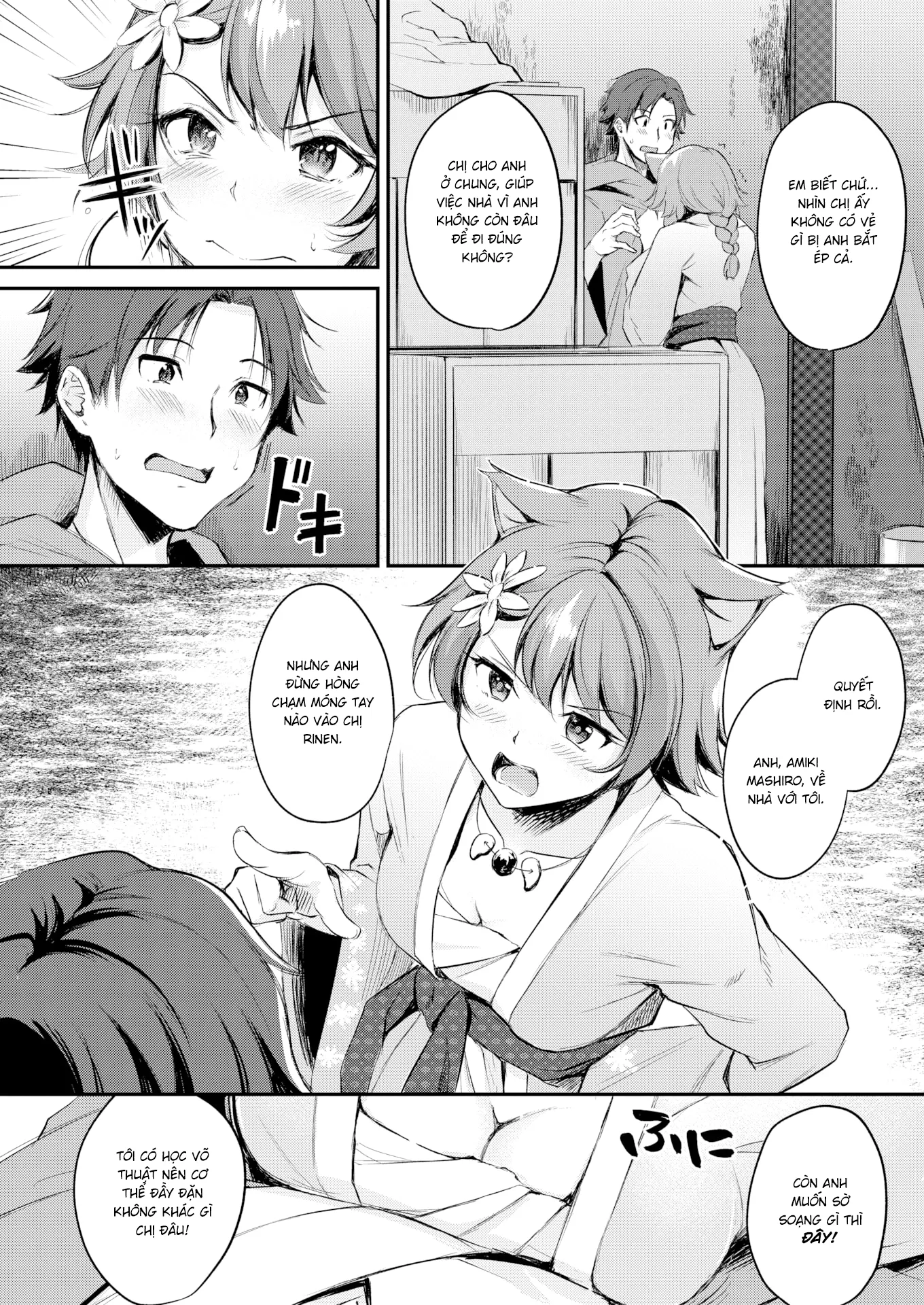 HentaiVN.net - Ảnh 10 - Nữ Tiên Tri Tai Thú - Chap 2