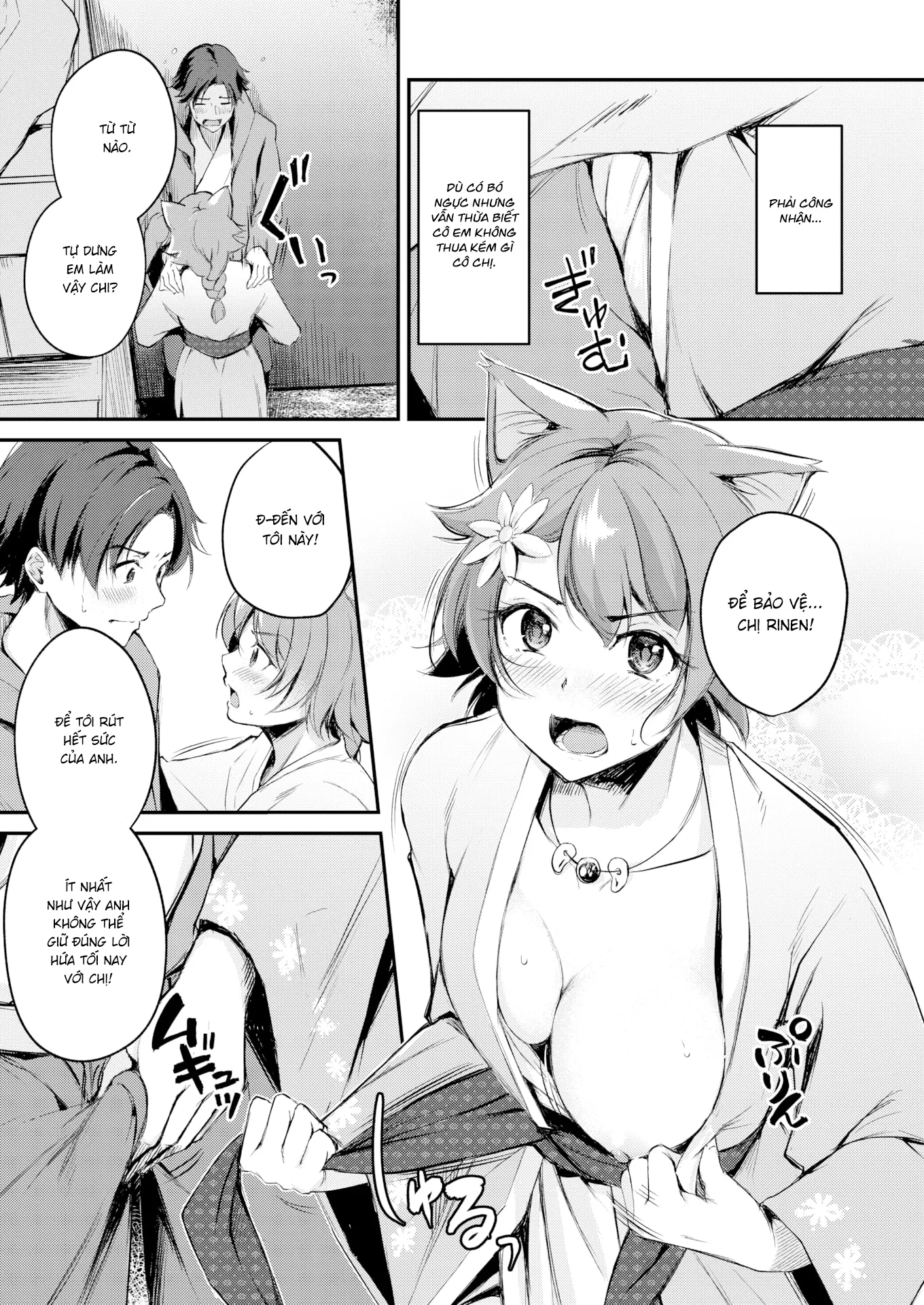 HentaiVN.net - Ảnh 11 - Nữ Tiên Tri Tai Thú - Chap 2