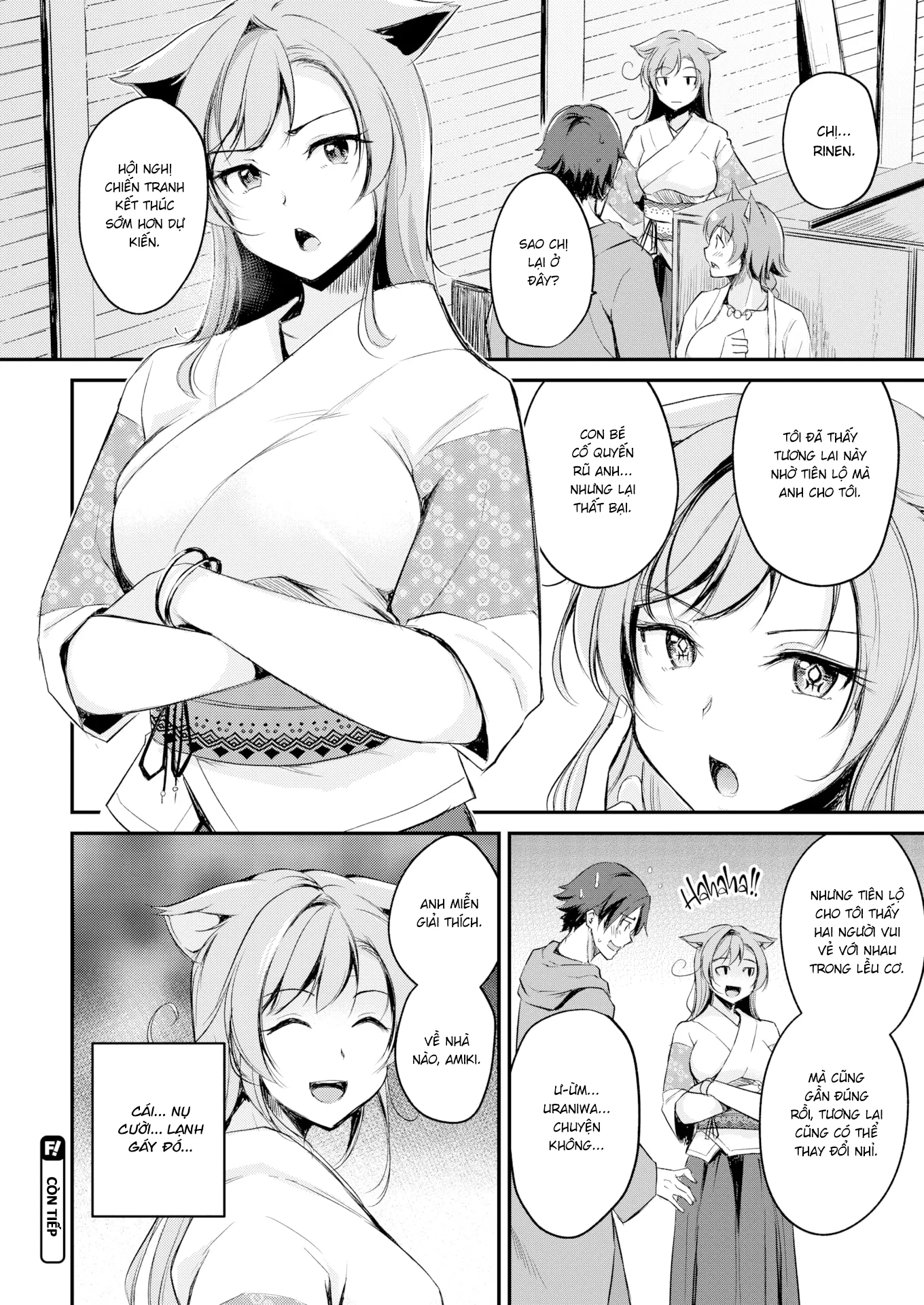 HentaiVN.net - Ảnh 26 - Nữ Tiên Tri Tai Thú - Chap 2