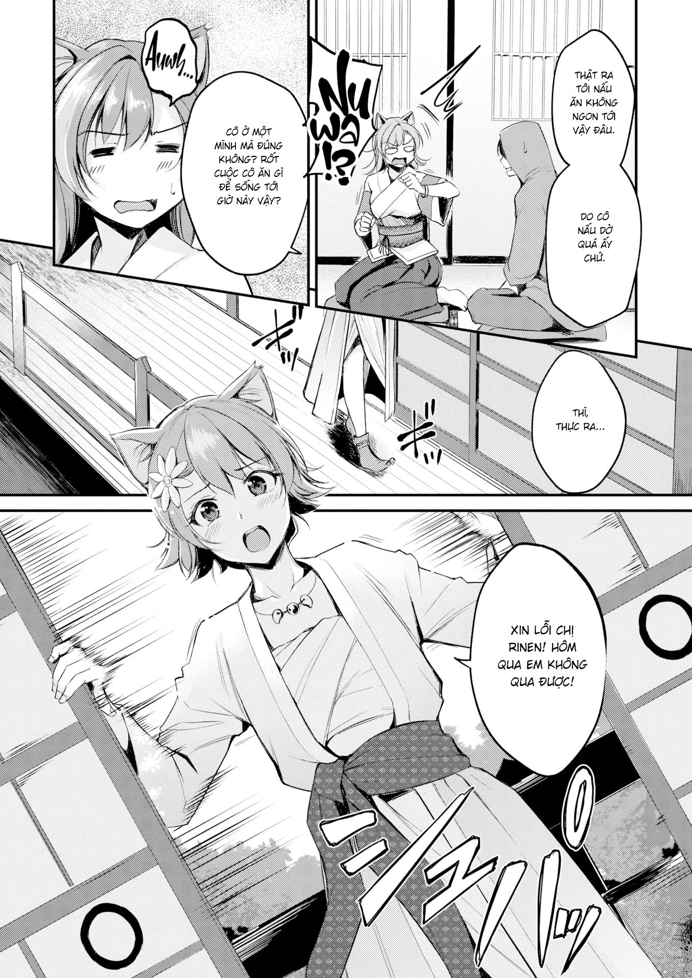 HentaiVN.net - Ảnh 4 - Nữ Tiên Tri Tai Thú - Chap 2