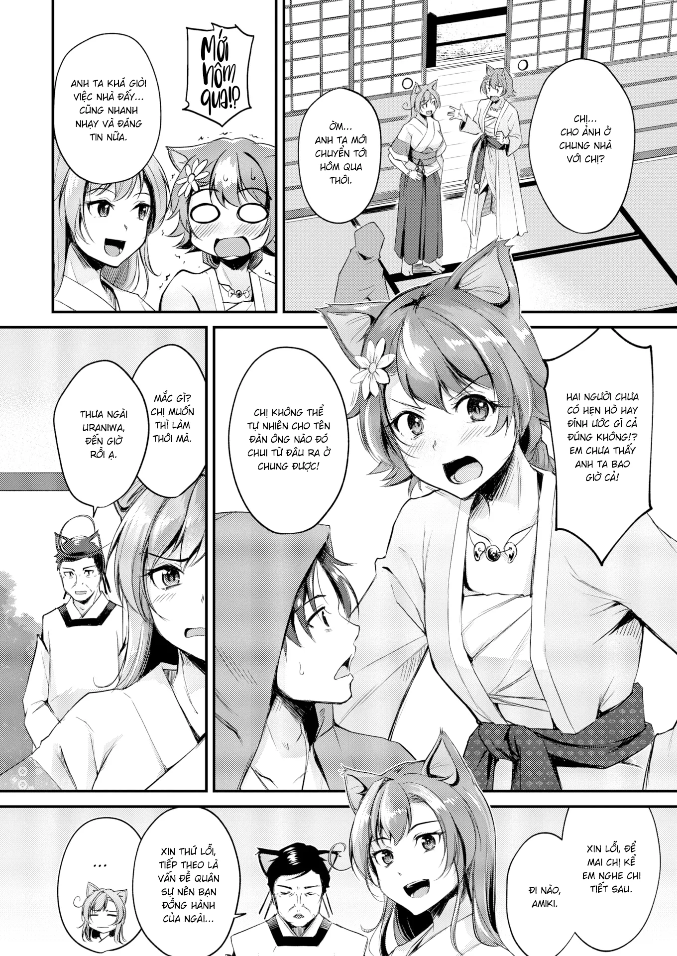 HentaiVN.net - Ảnh 6 - Nữ Tiên Tri Tai Thú - Chap 2
