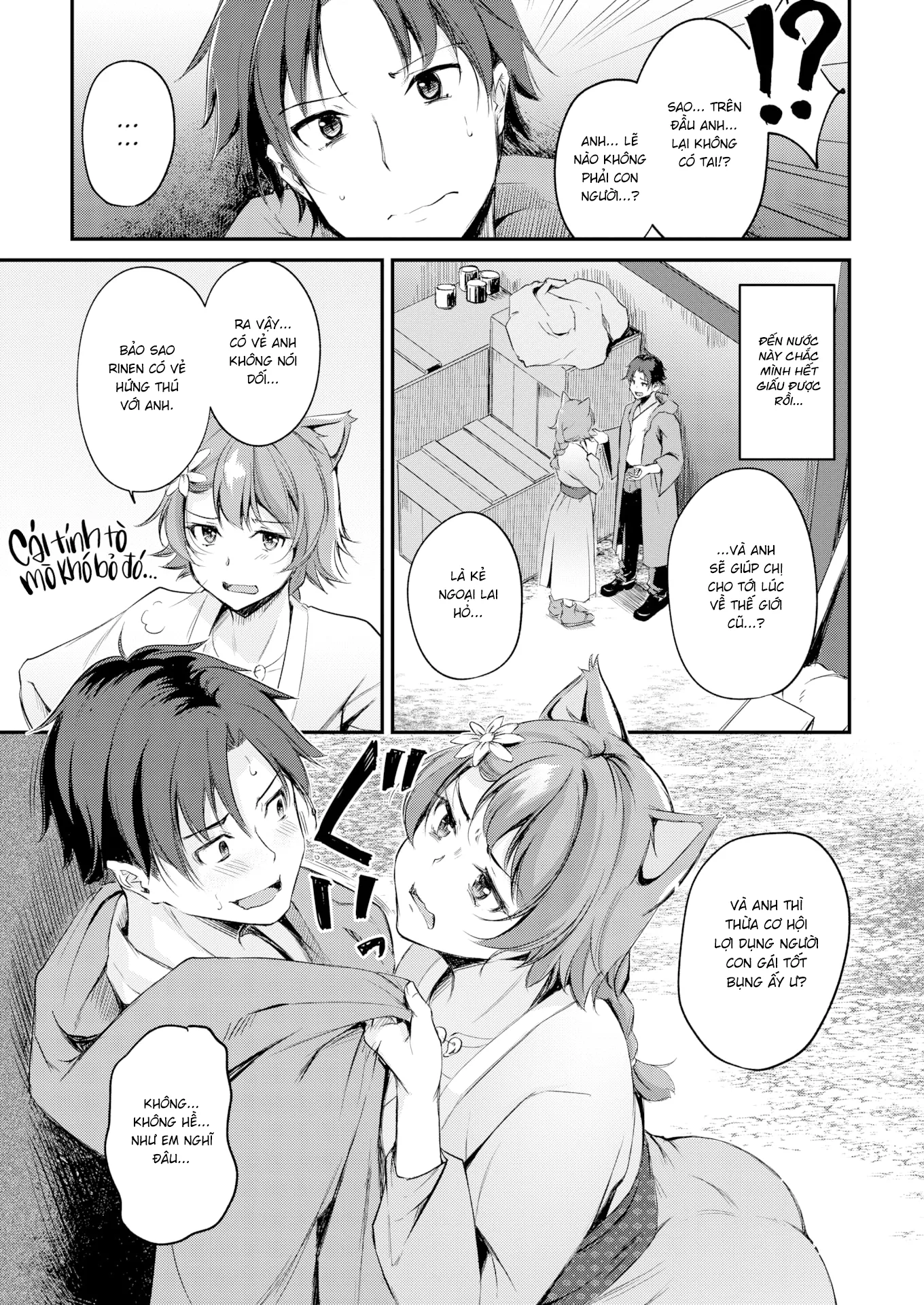 HentaiVN.net - Ảnh 9 - Nữ Tiên Tri Tai Thú - Chap 2