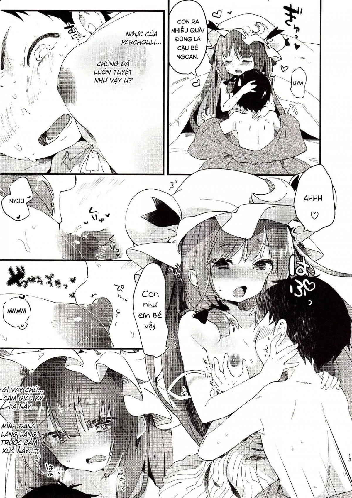 HentaiVN.net - Ảnh 12 - Chiisai Mama ga Ii - Chap 1