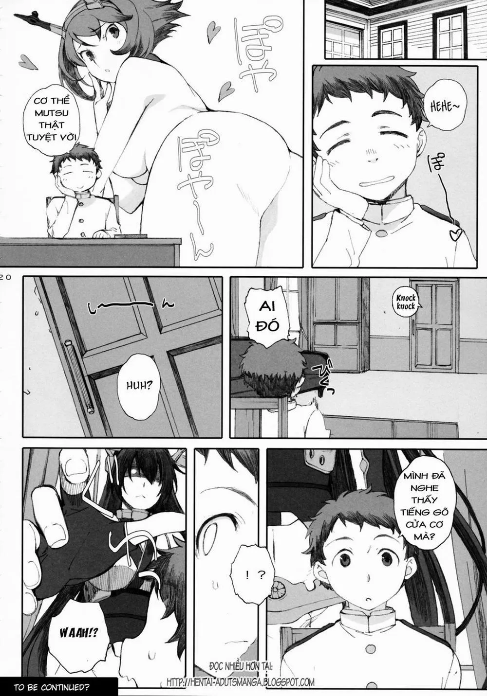 HentaiVN.net - Ảnh 19 - Mucchan To Chicchai Teitoku (Kancolle) - Chap 1