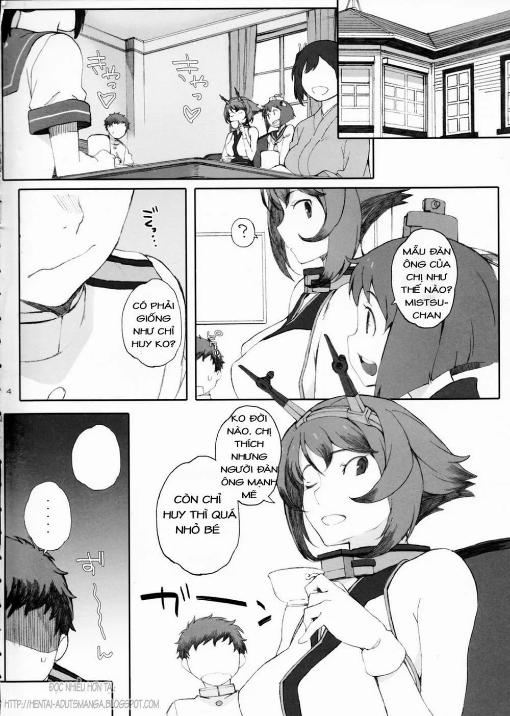 HentaiVN.net - Ảnh 3 - Mucchan To Chicchai Teitoku (Kancolle) - Chap 1
